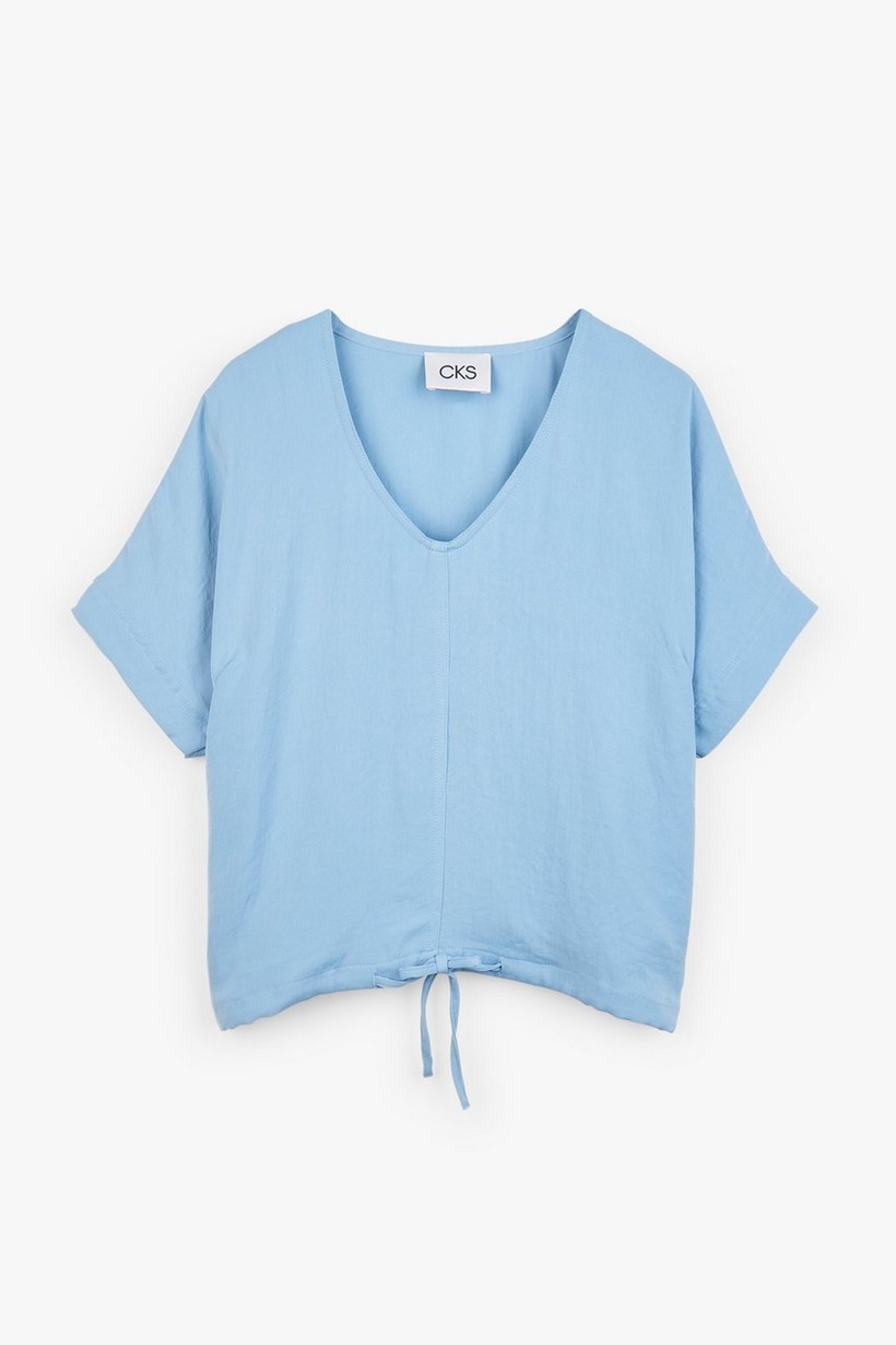 CKS Dames - UBINA - blouse long sleeves - light blue