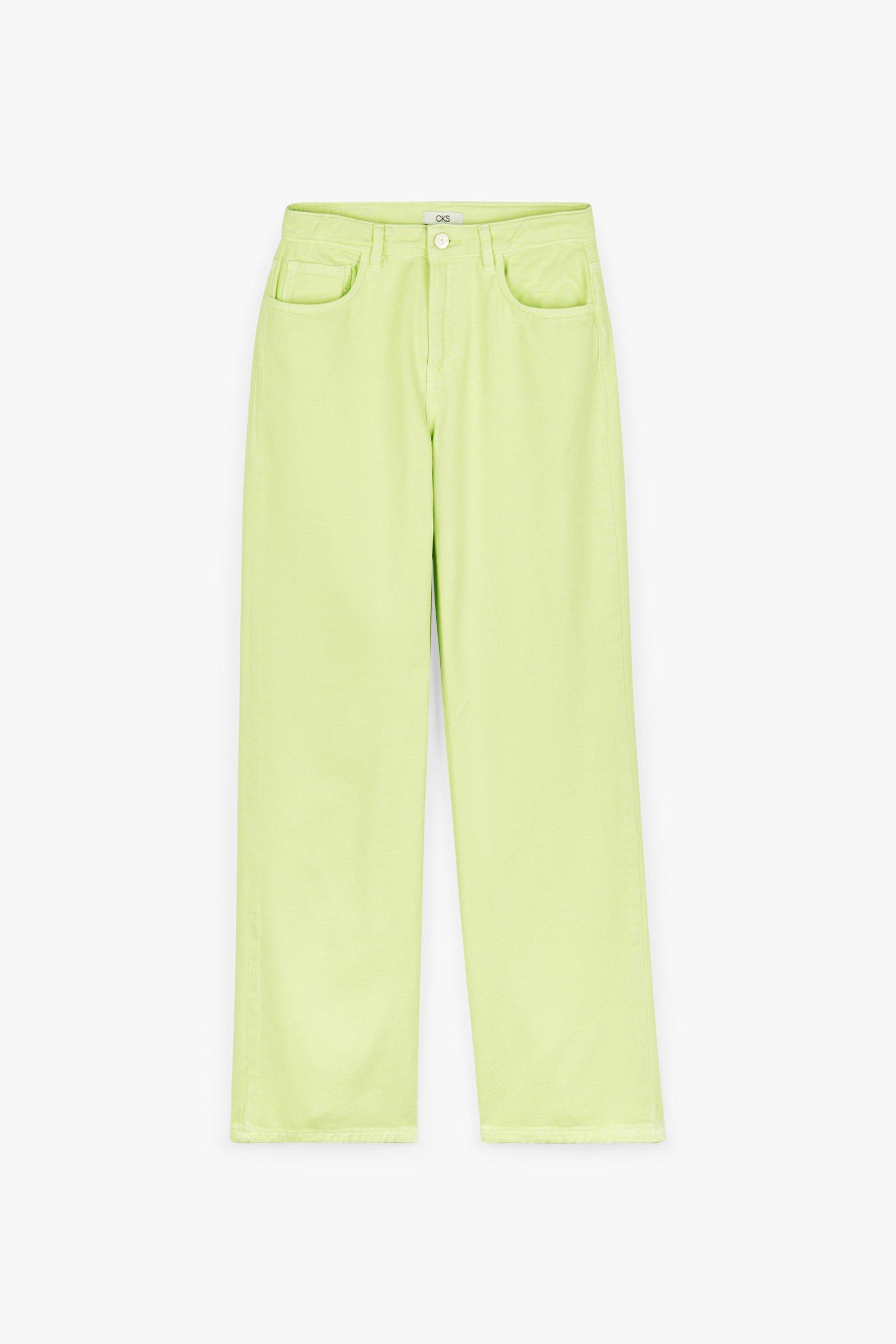 CKS Dames - GLAMMER - jeans longs - vert vif