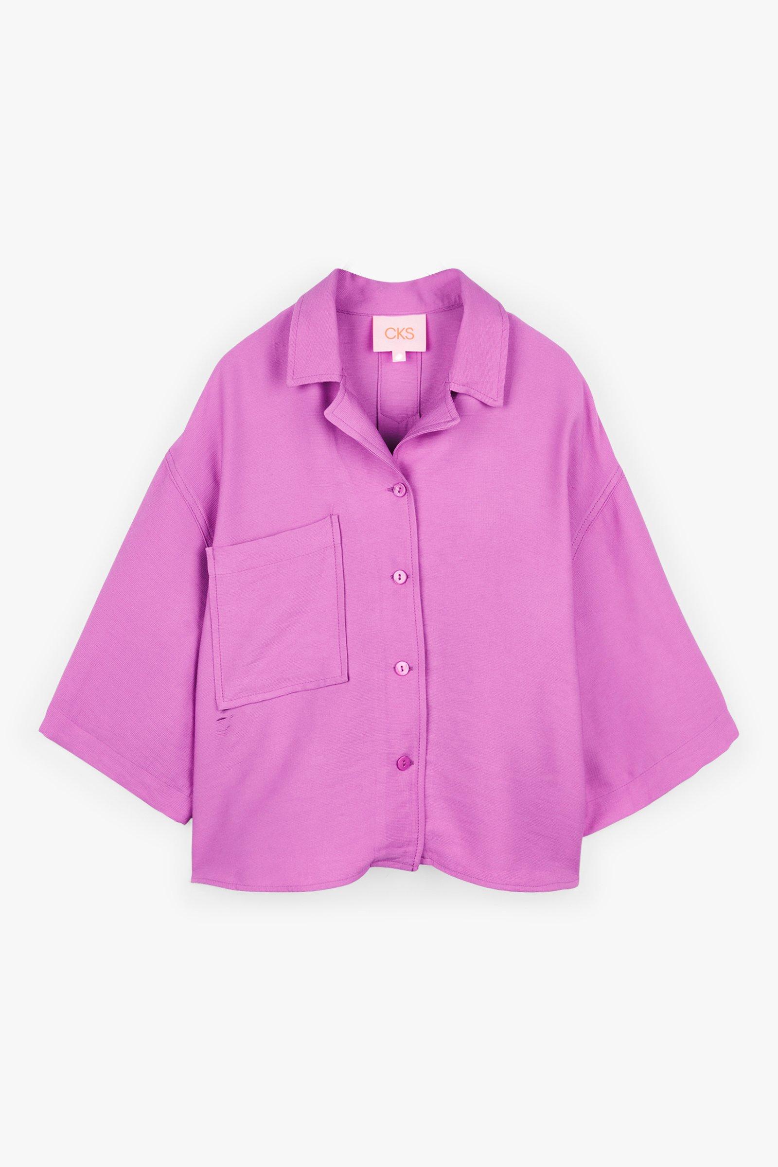 CKS Teens - POSH - blouse lange mouwen - lila