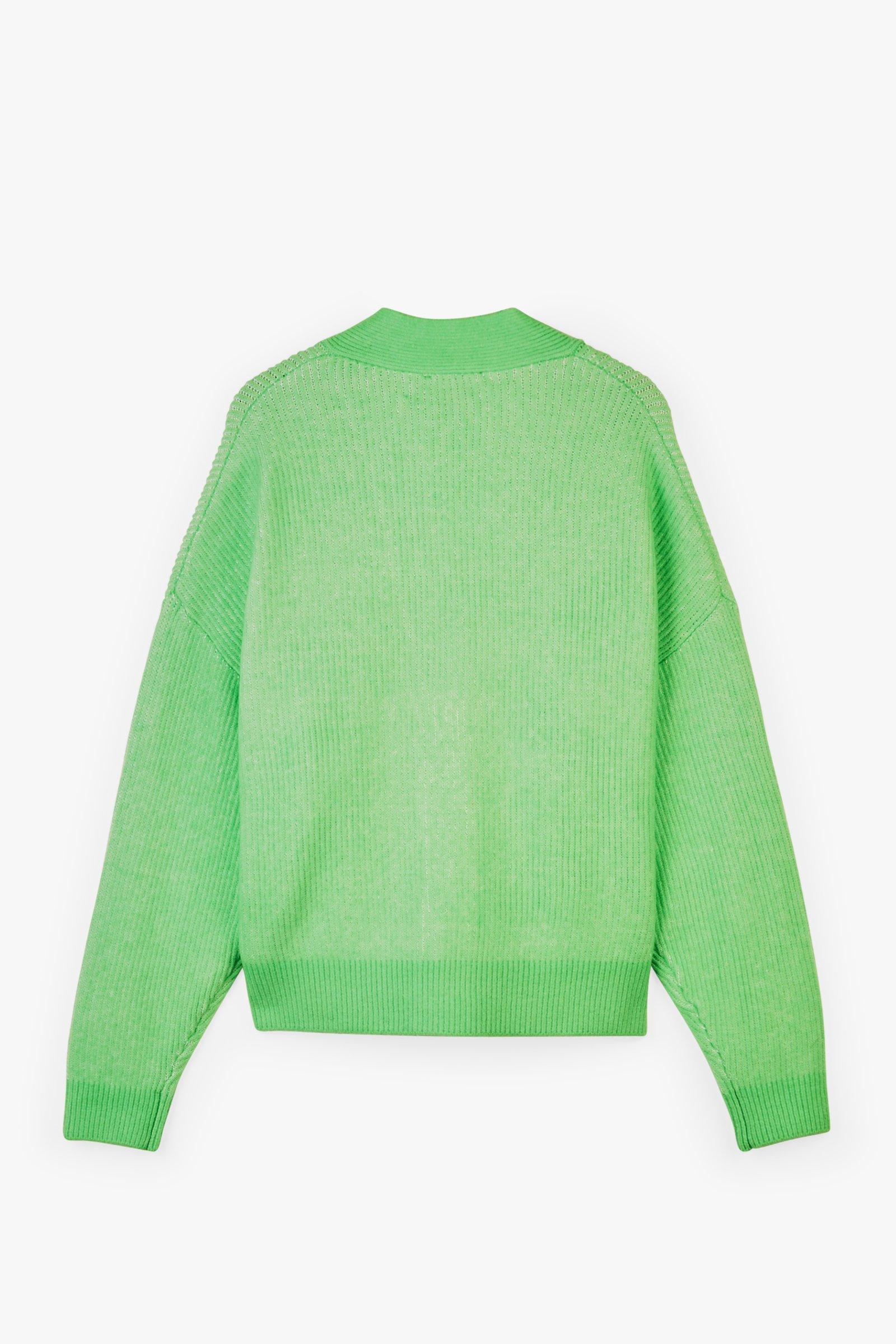 CKS Dames - PHILONG - cardigan - intens groen