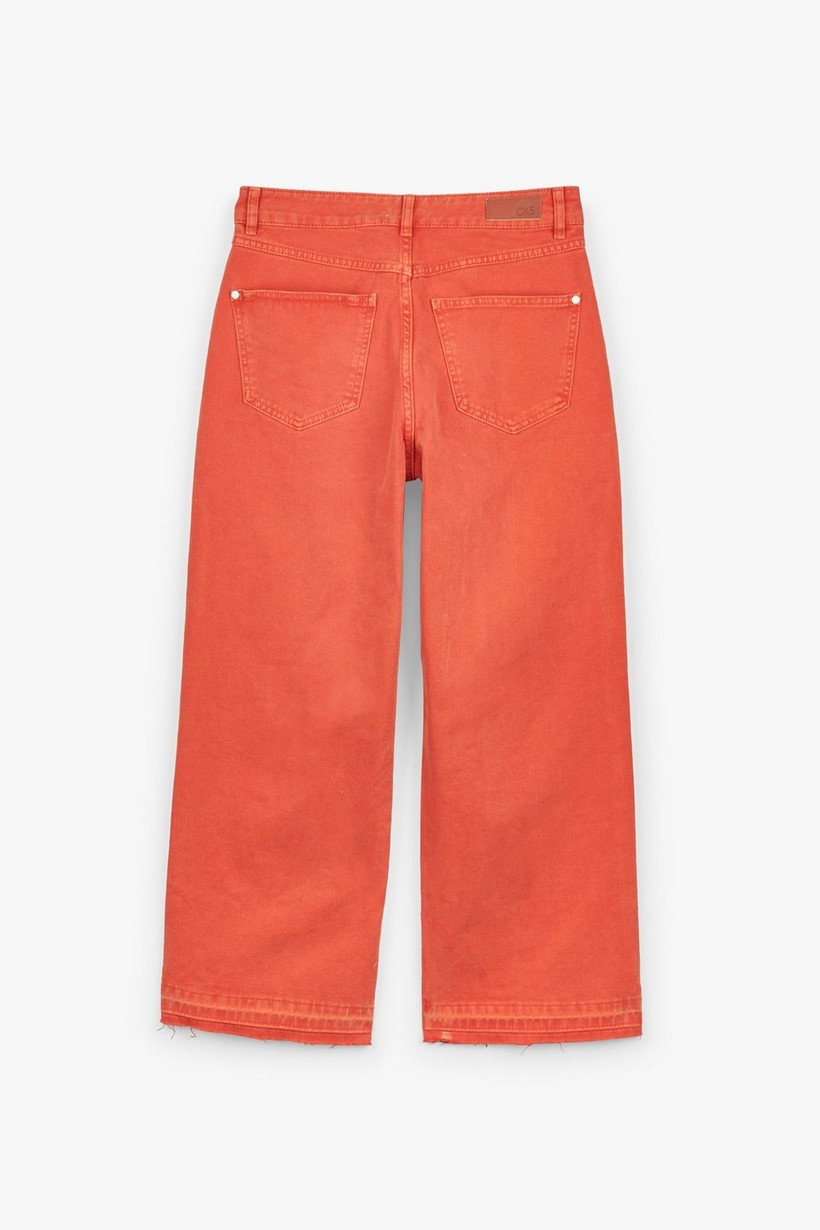 CKS Dames - LARENTINA - enkel jeans - oranje