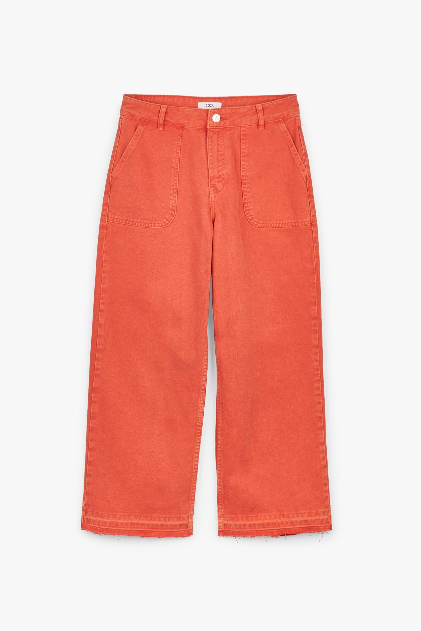 CKS Dames - LARENTINA - ankle jeans - orange