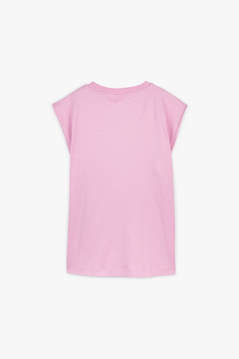 CKS Teens - JOWER - t-shirt korte mouwen - intens roze