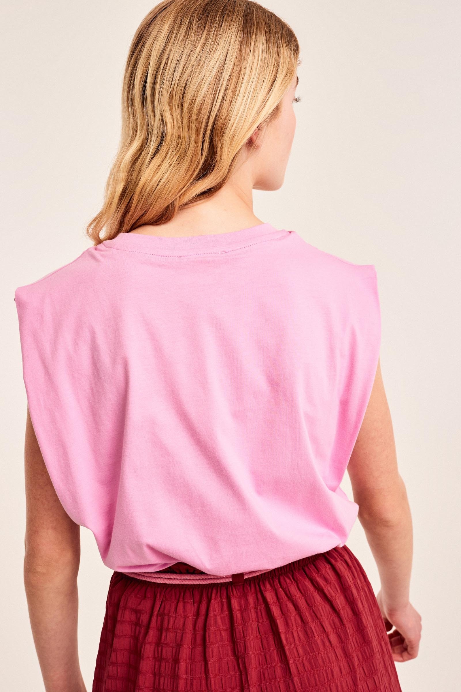CKS Teens - JOWER - t-shirt korte mouwen - intens roze