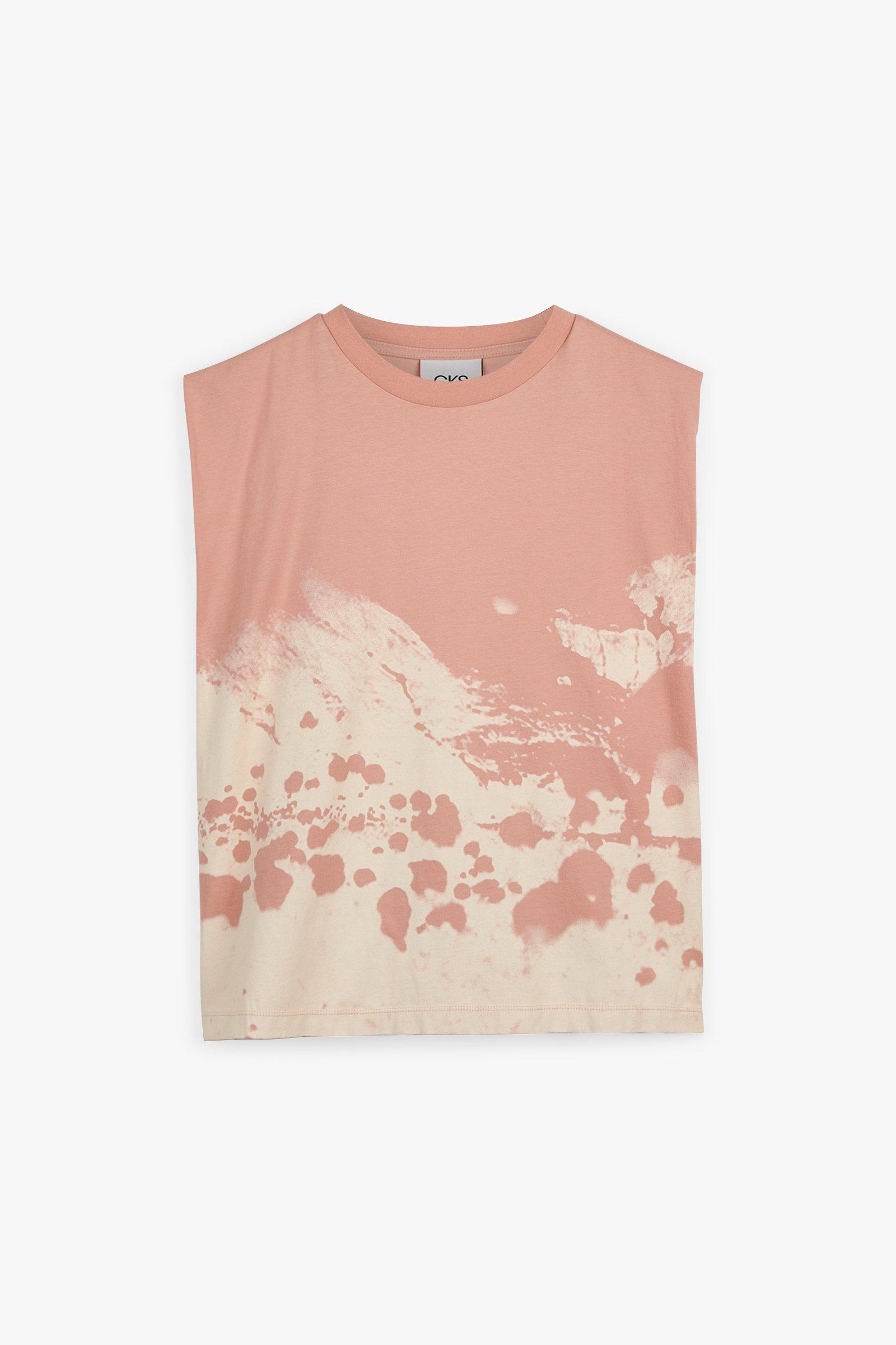CKS Teens - POWER - top sans manches - orange clair