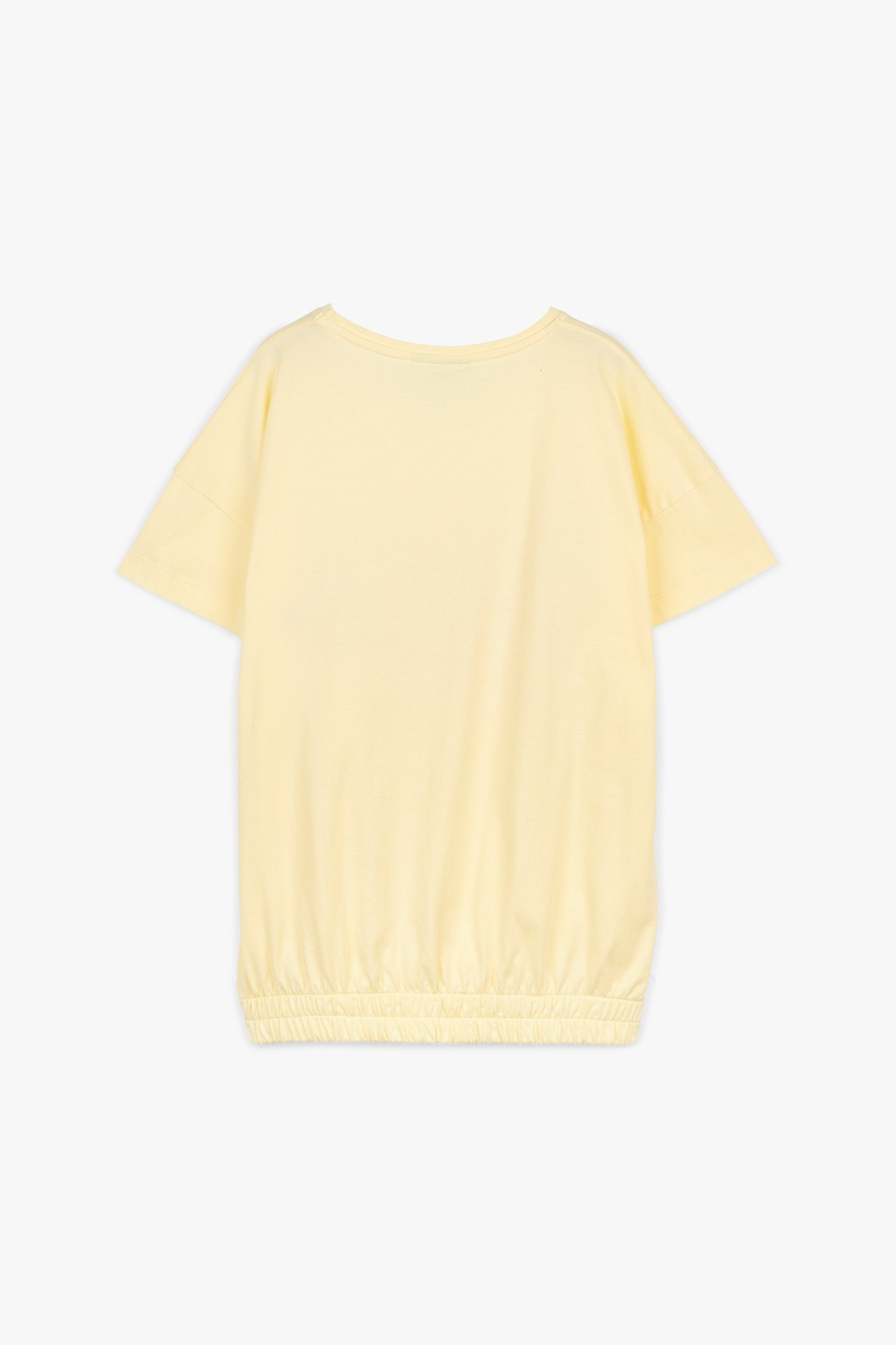 CKS Teens - PEARL - t-shirt short sleeves - light yellow