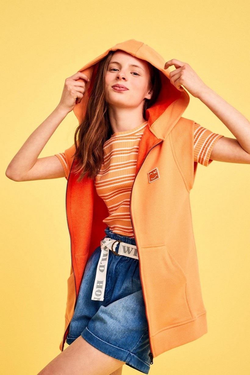 CKS Teens - PLAYA - veste de survêtement - orange clair