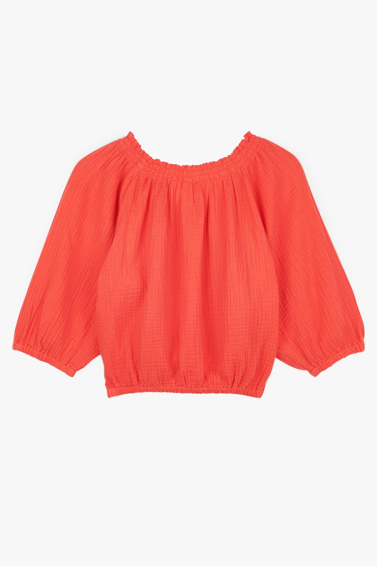 CKS Teens - PRESLEY - blouse short sleeves - red