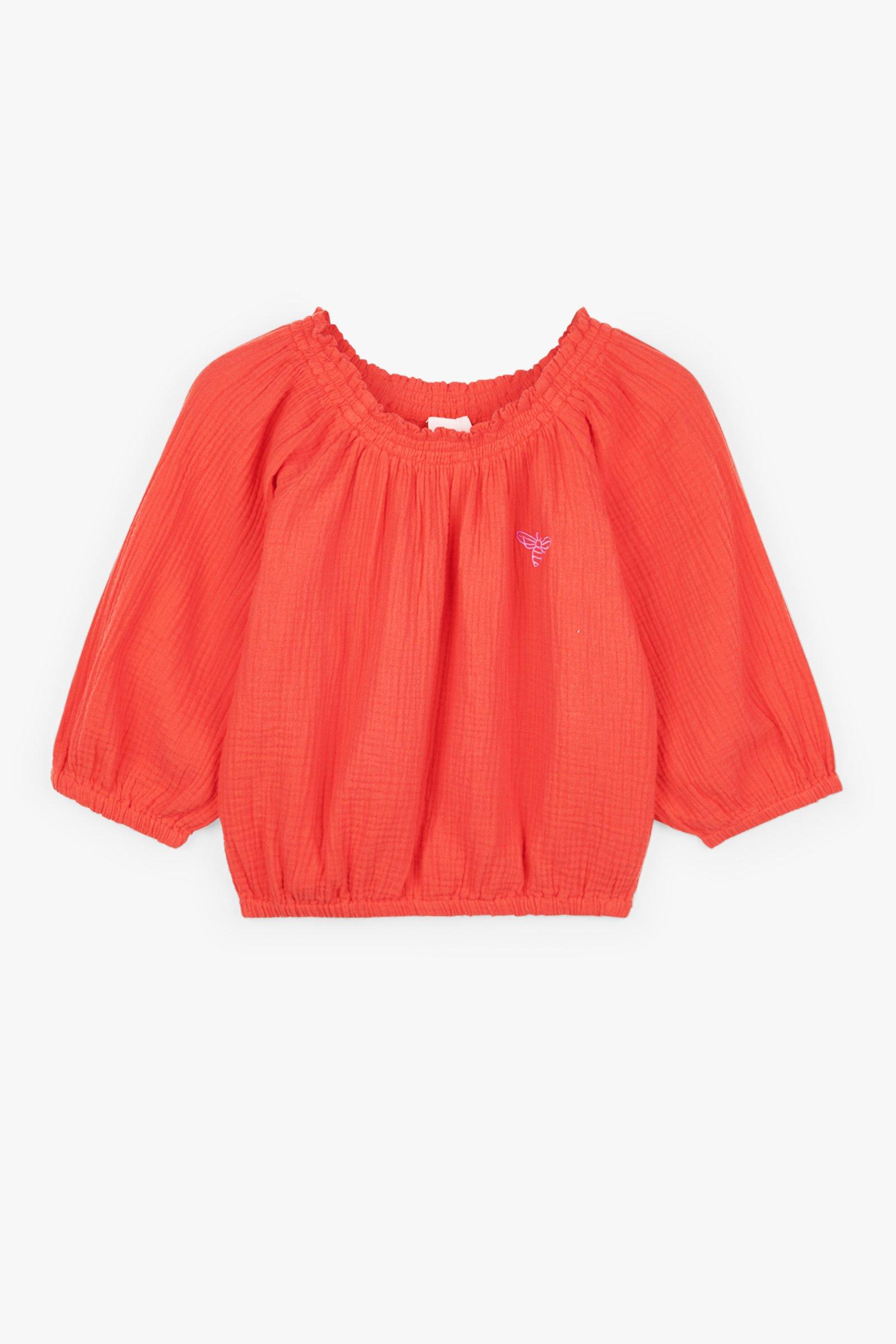 CKS Teens - PRESLEY - blouse korte mouwen - rood