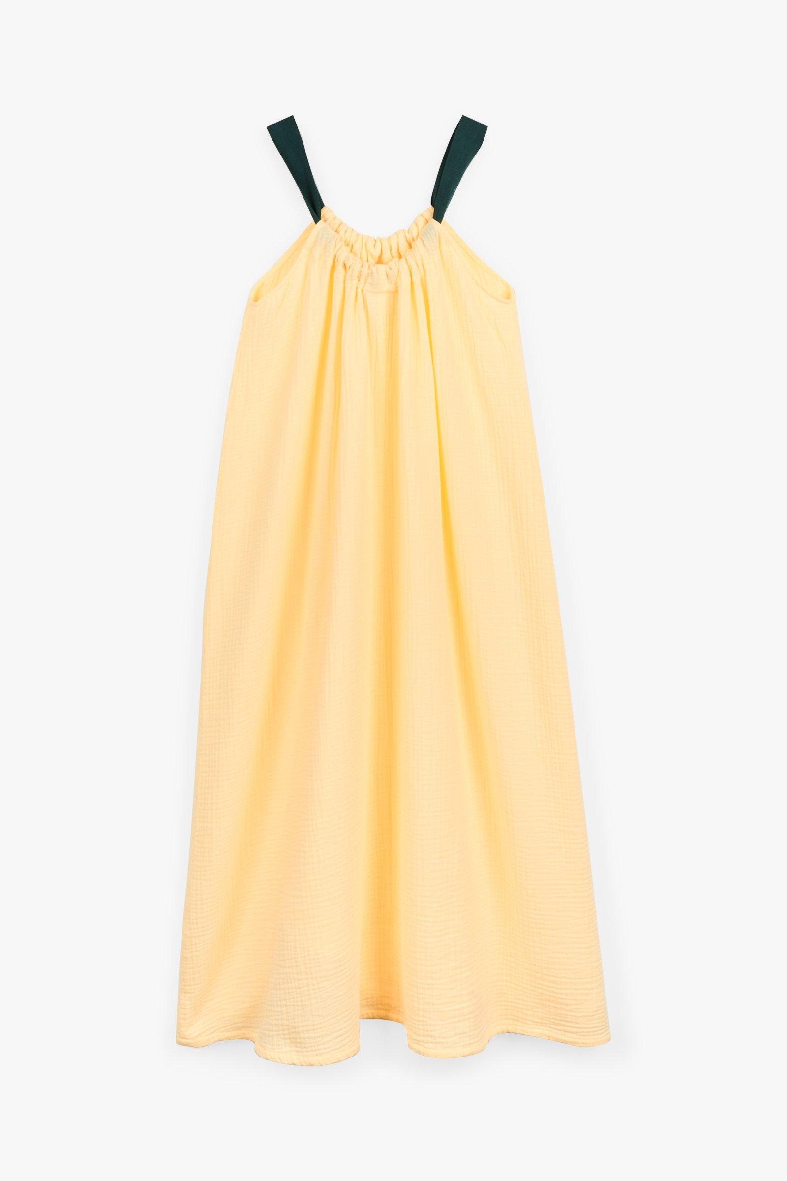 CKS Teens - PRIYA - robe longue - jaune claire