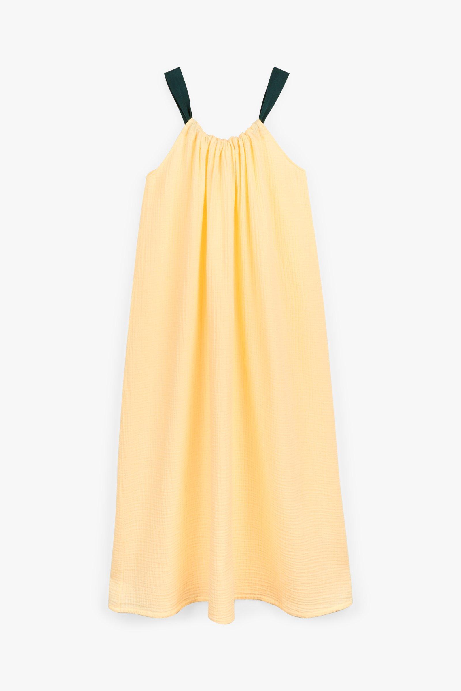 CKS Teens - PRIYA - robe longue - jaune claire