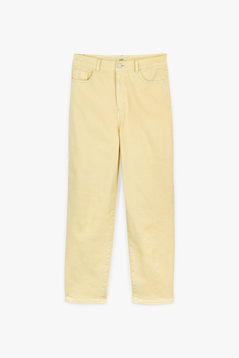 CKS Teens - PERRYL - ankle jeans - light yellow