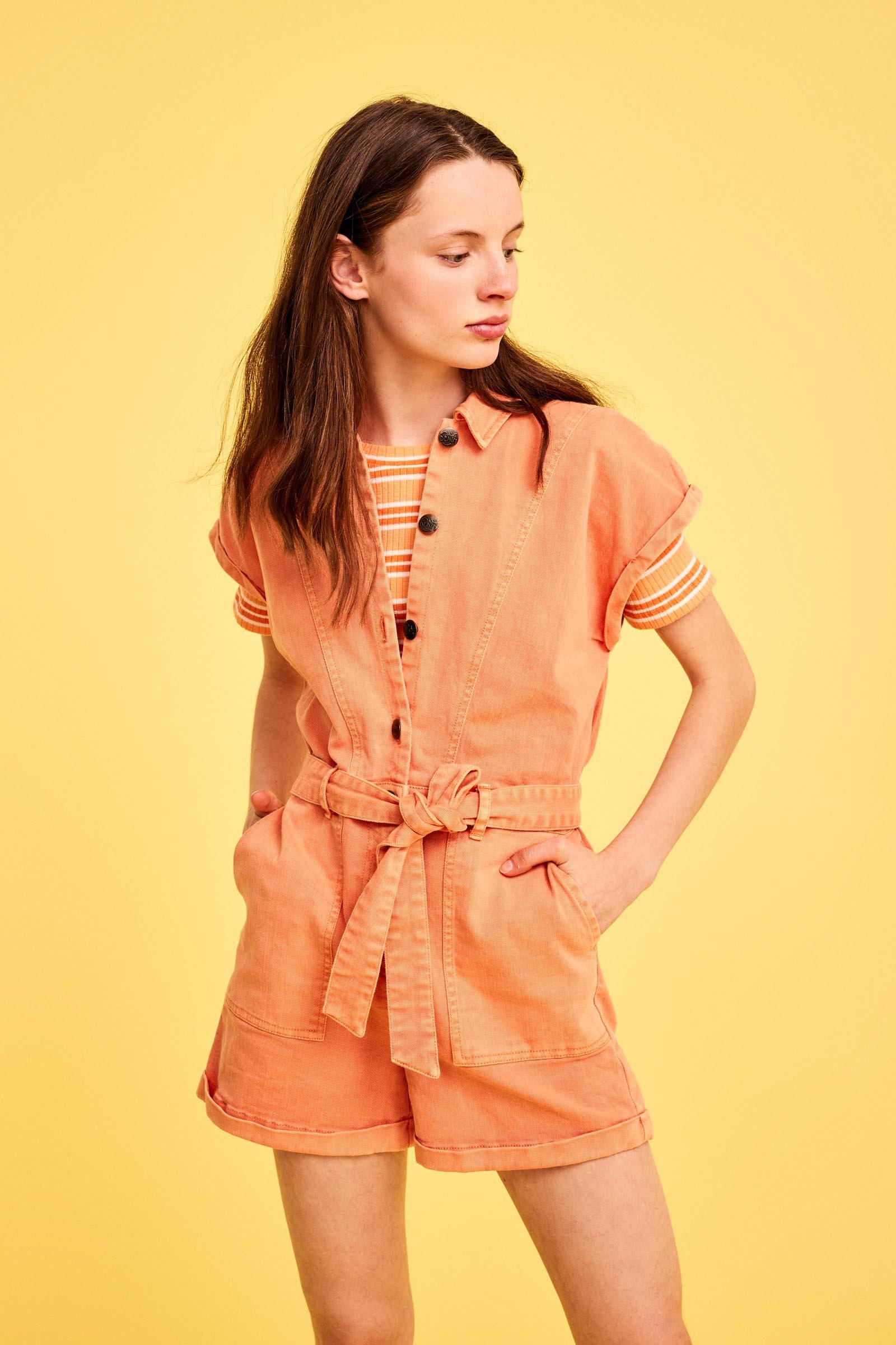 CKS Teens - SKYLAR - jumpsuit - lichtoranje