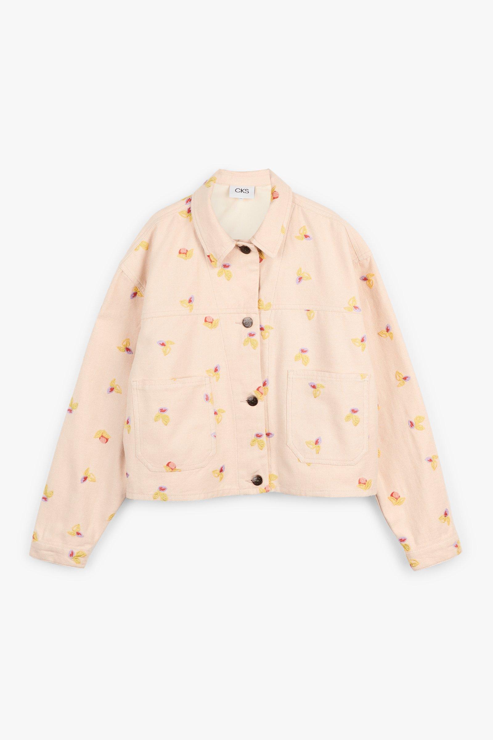 CKS Teens - SUN - veste en jean - beige clair