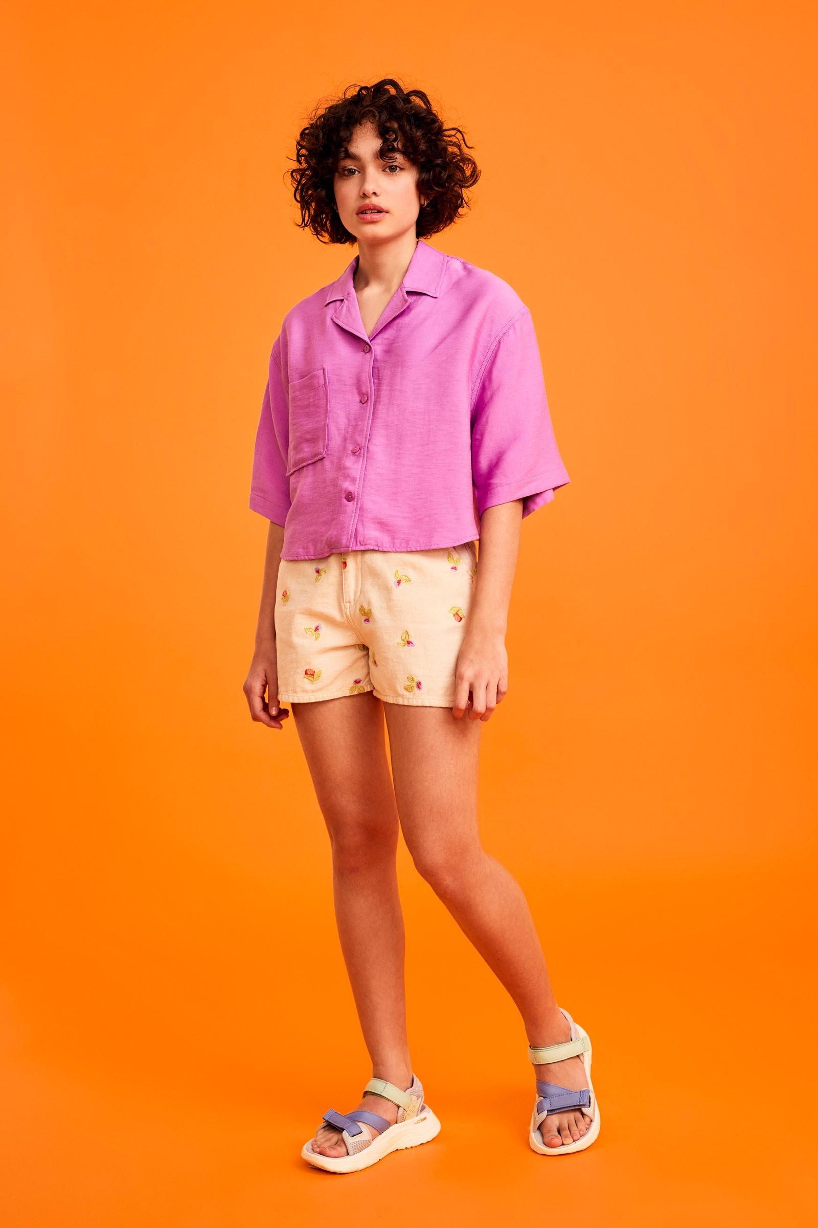 CKS Teens - SUNDAY - short - lichtbeige