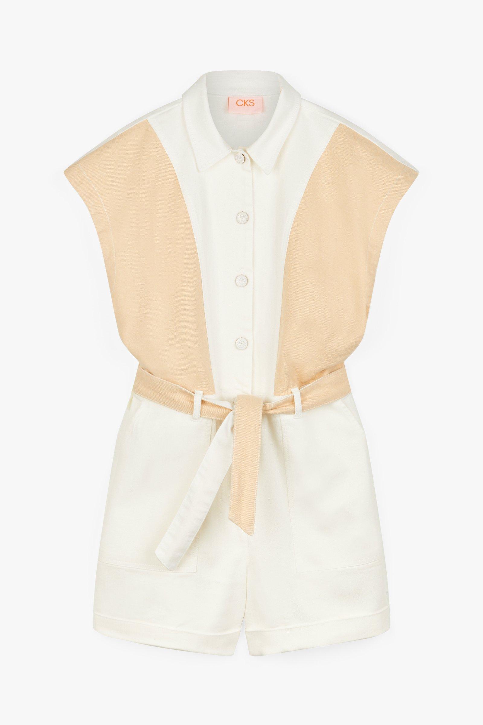 CKS Teens - SKYLAR - Playsuit - Weiß