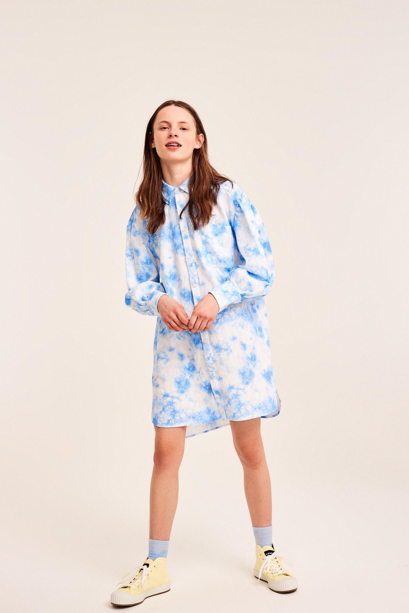 CKS Teens - JIRT - Kurzes Kleid - Hellblau