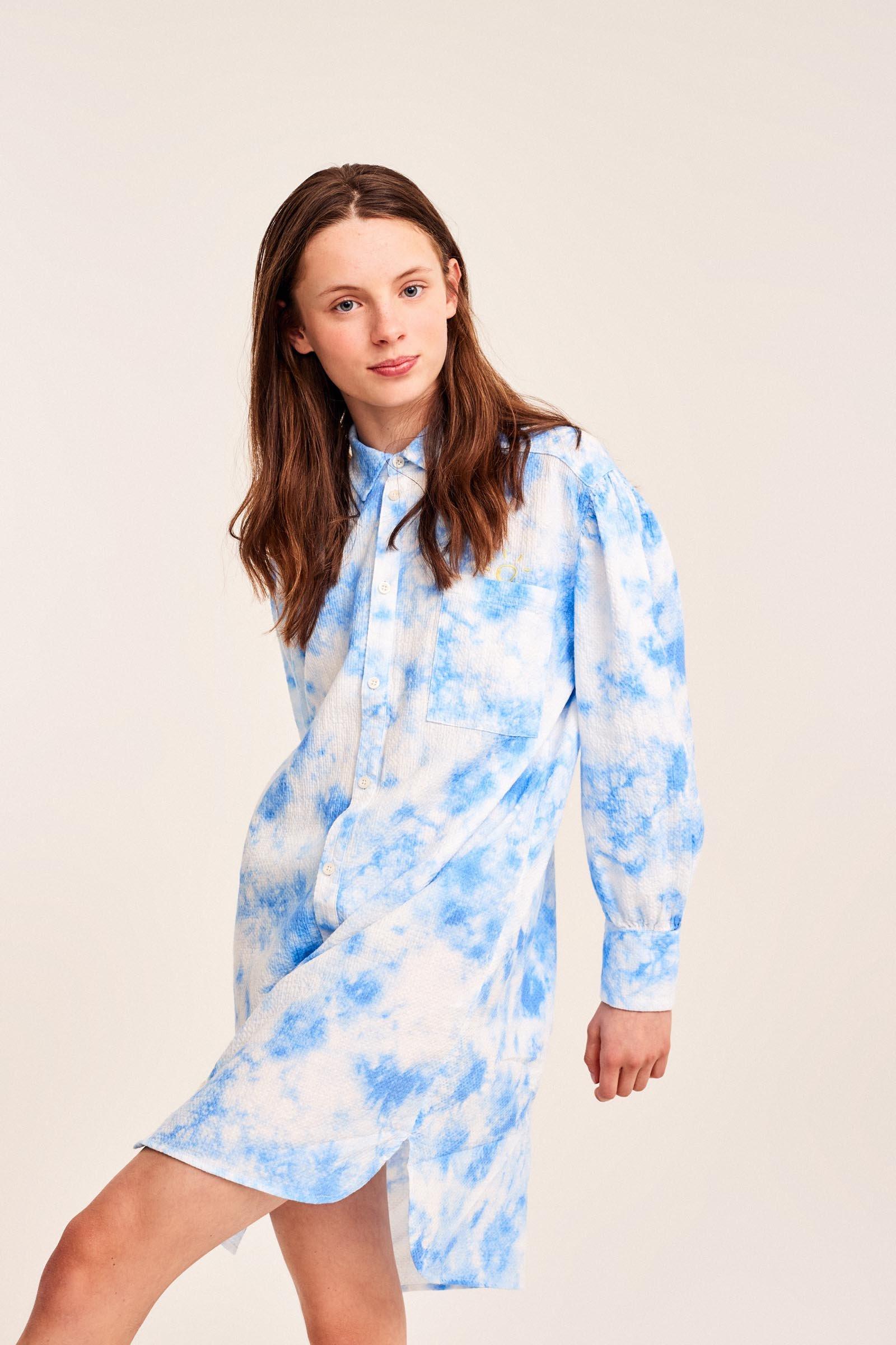 CKS Teens - JIRT - Kurzes Kleid - Hellblau