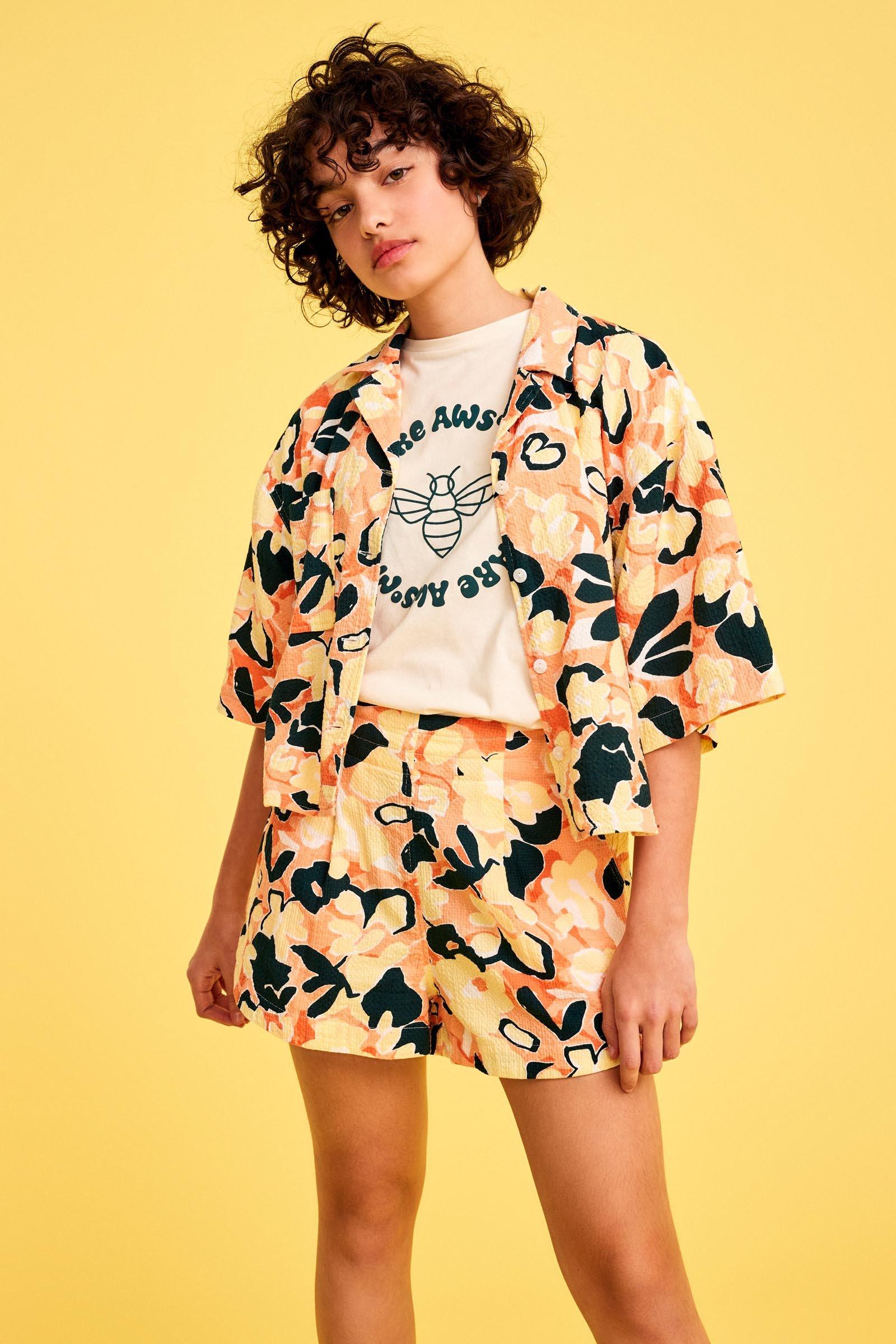 CKS Teens - POSH - blouse lange mouwen - lichtgeel