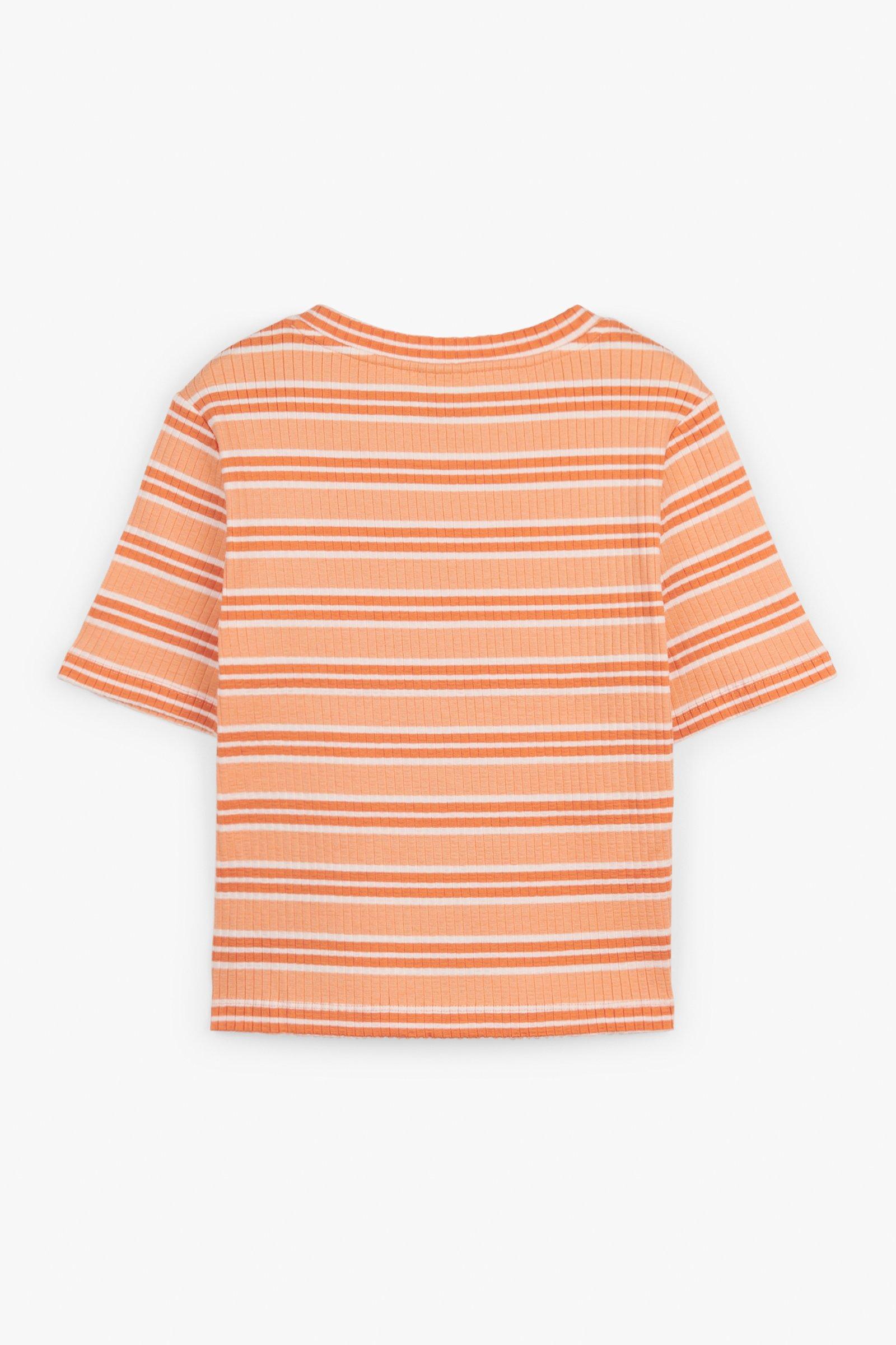 CKS Teens - PEACH - t-shirt korte mouwen - lichtoranje