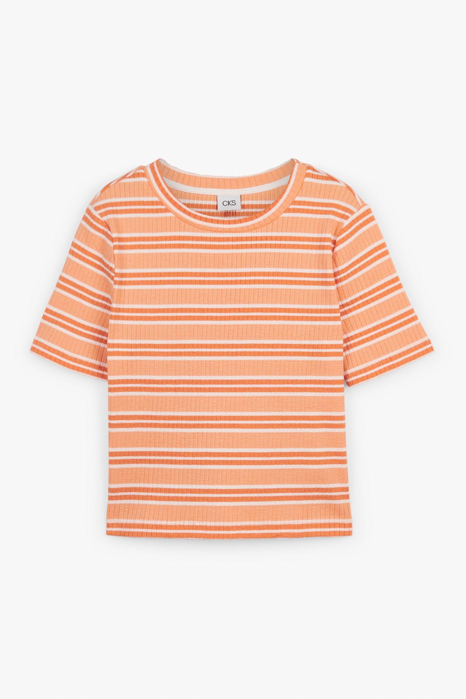 CKS Teens - PEACH - t-shirt à manches courtes - orange clair