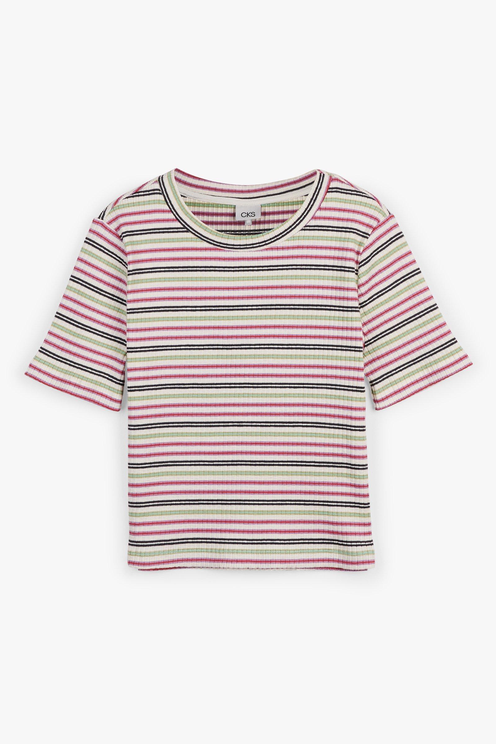 CKS Teens - PEACH - T-Shirt Kurzarm - Weiß