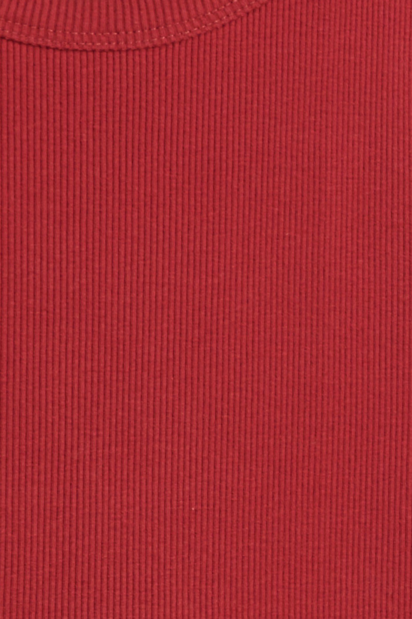 CKS Teens - JUMP - top sans manches - rouge foncé