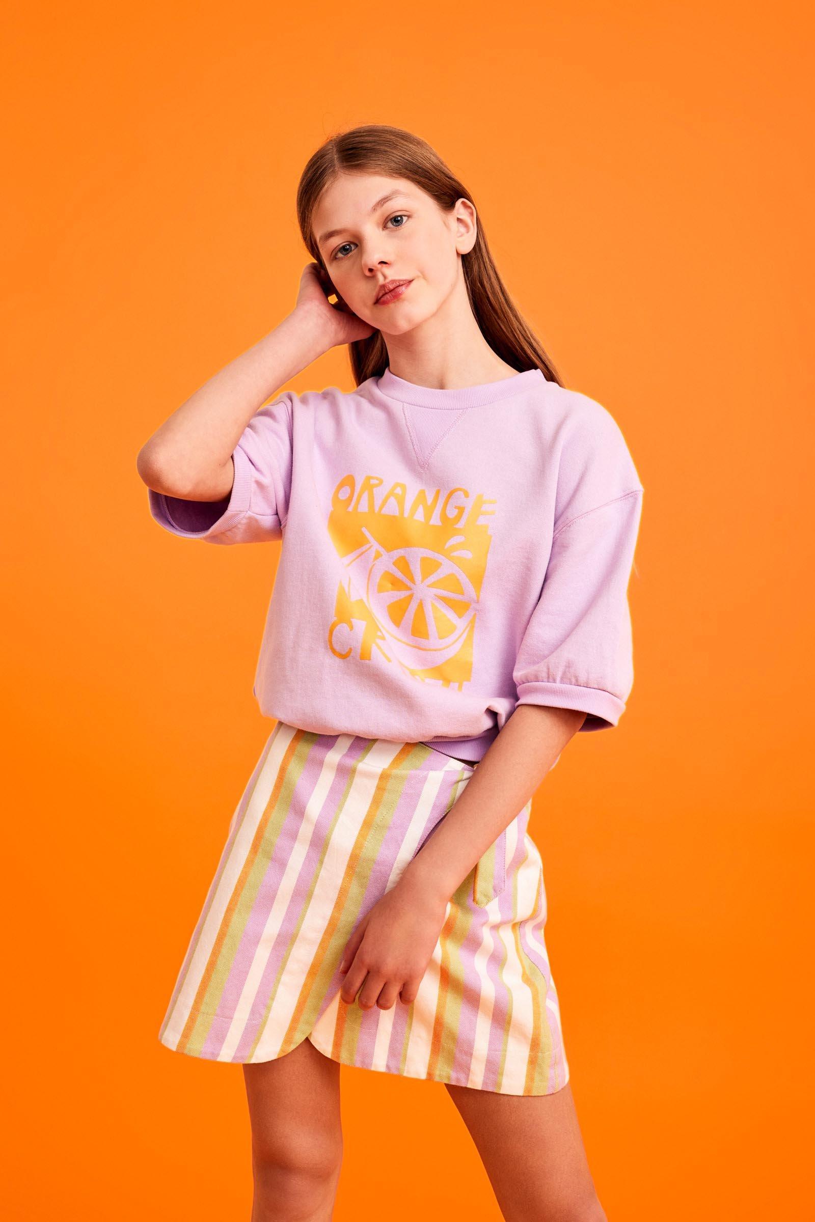 CKS Teens - PANDA - sweatshirt - lilas