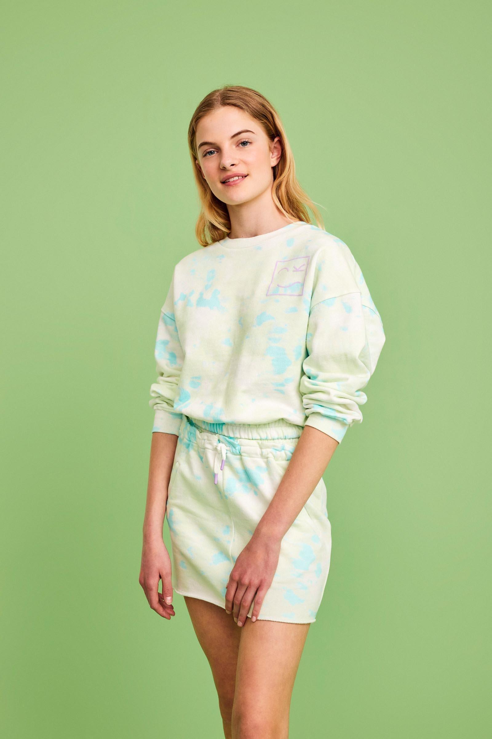 CKS Teens - PEBBLE - korte rok - lichtgroen