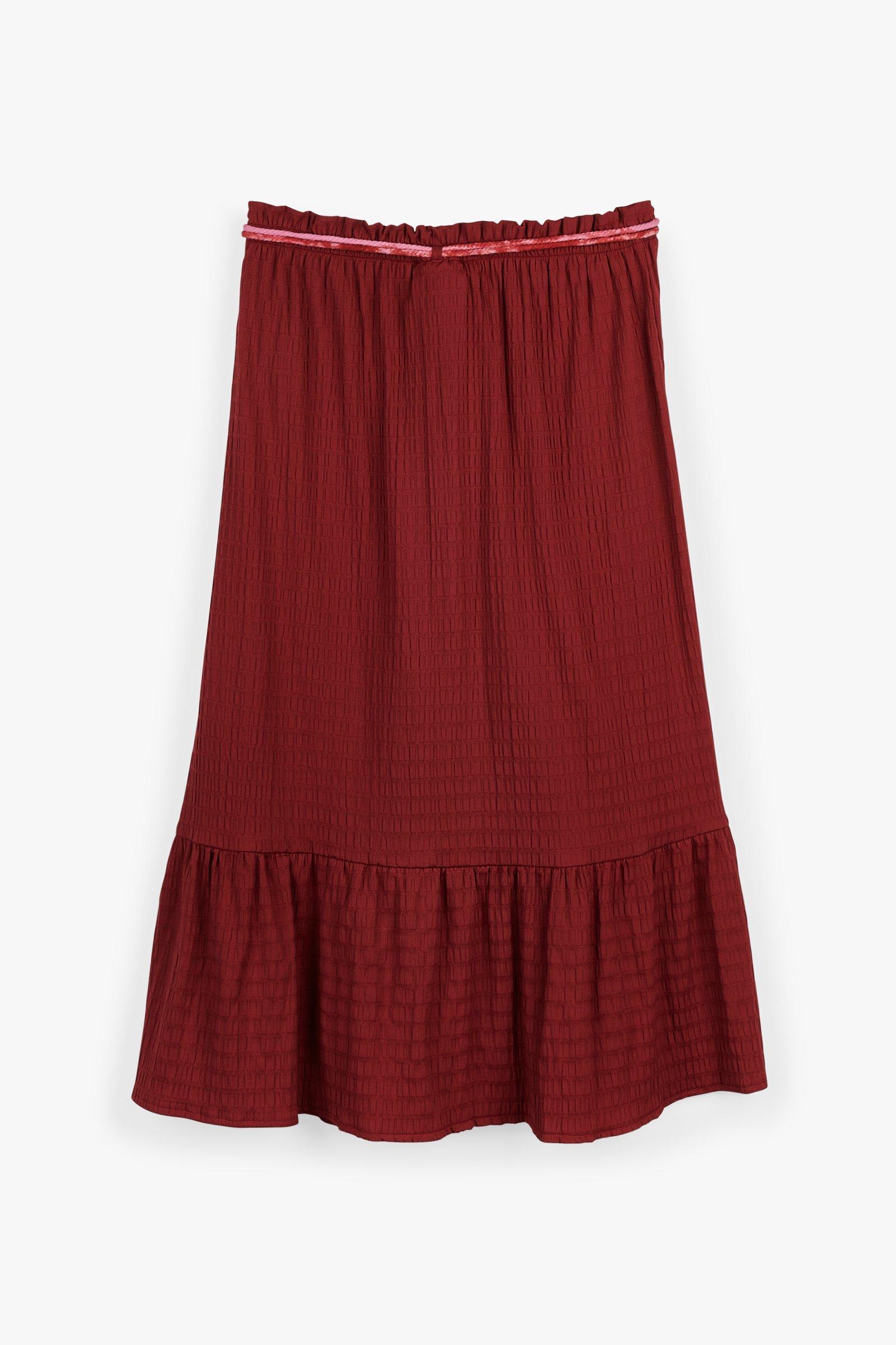 CKS Teens - JULY - long skirt - dark red