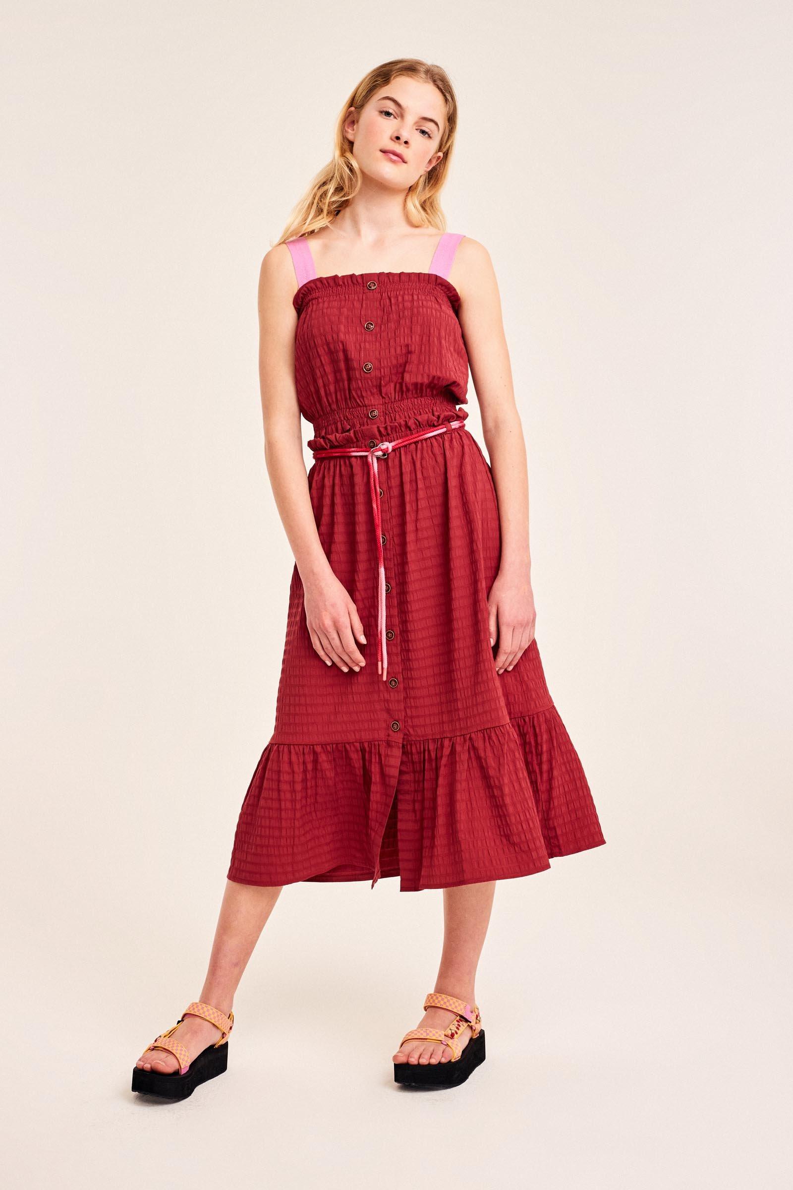 CKS Teens - JULY - long skirt - dark red