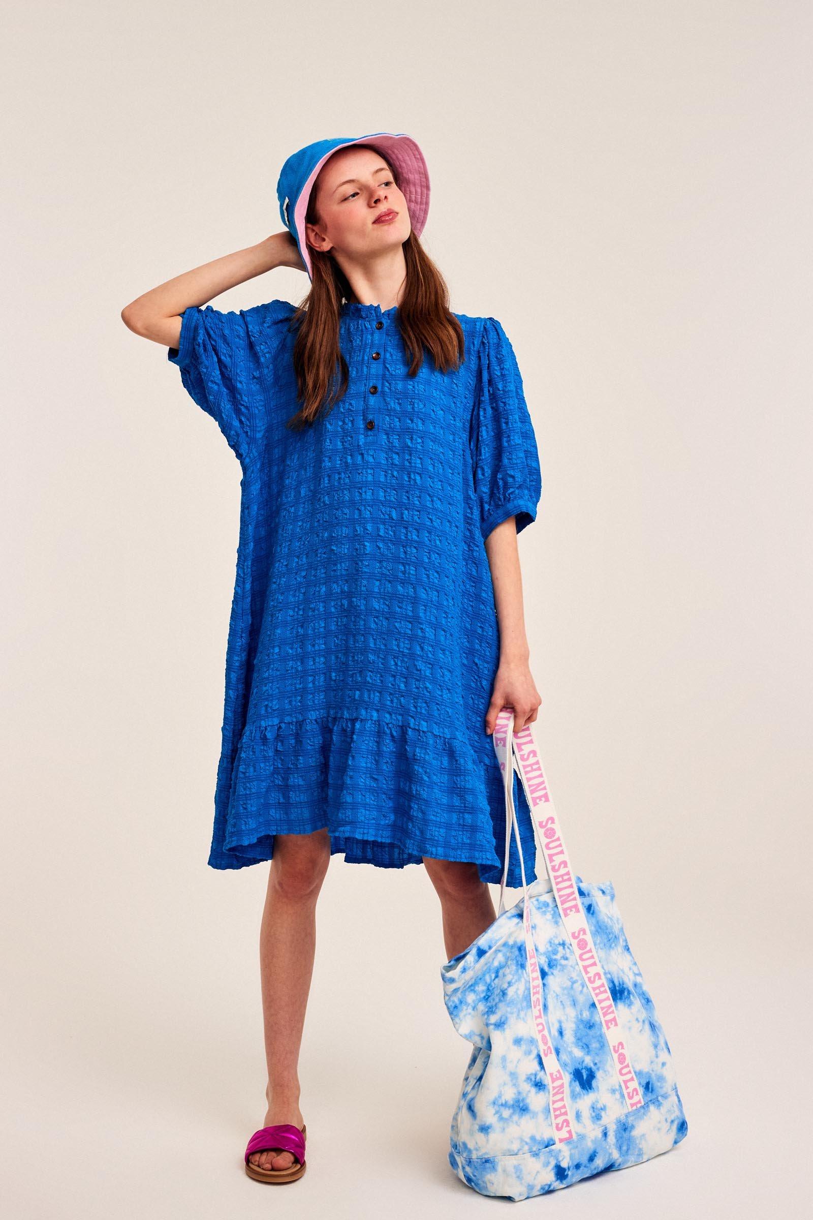 CKS Teens - JUNE - Kurzes Kleid - Blau