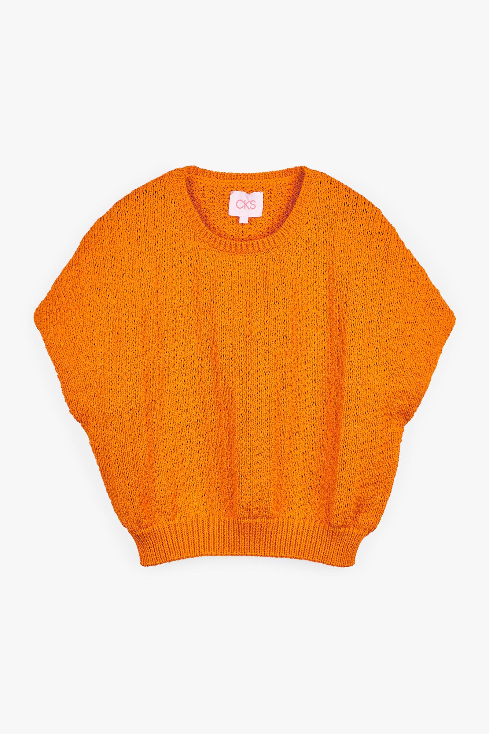 CKS Teens - REBA - trui - intens oranje