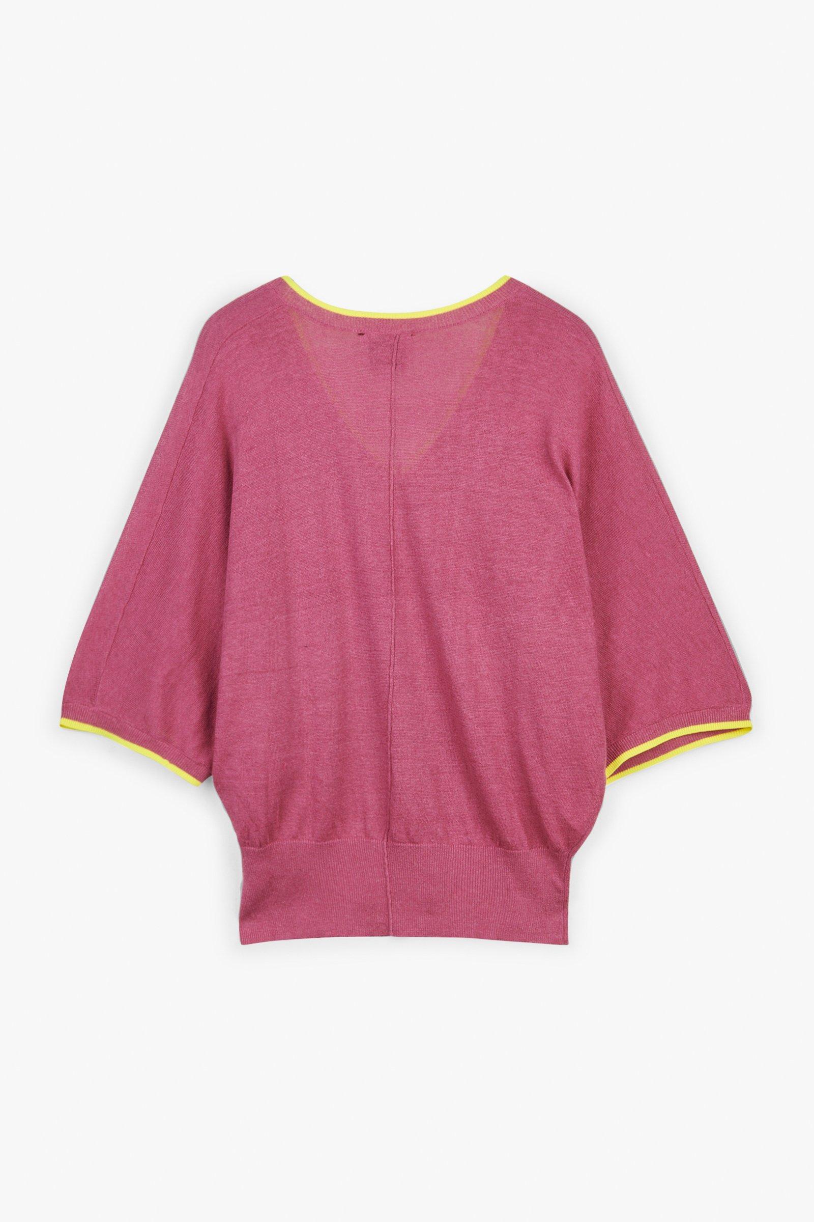 CKS Dames - PHANTASM - knitted top - purple