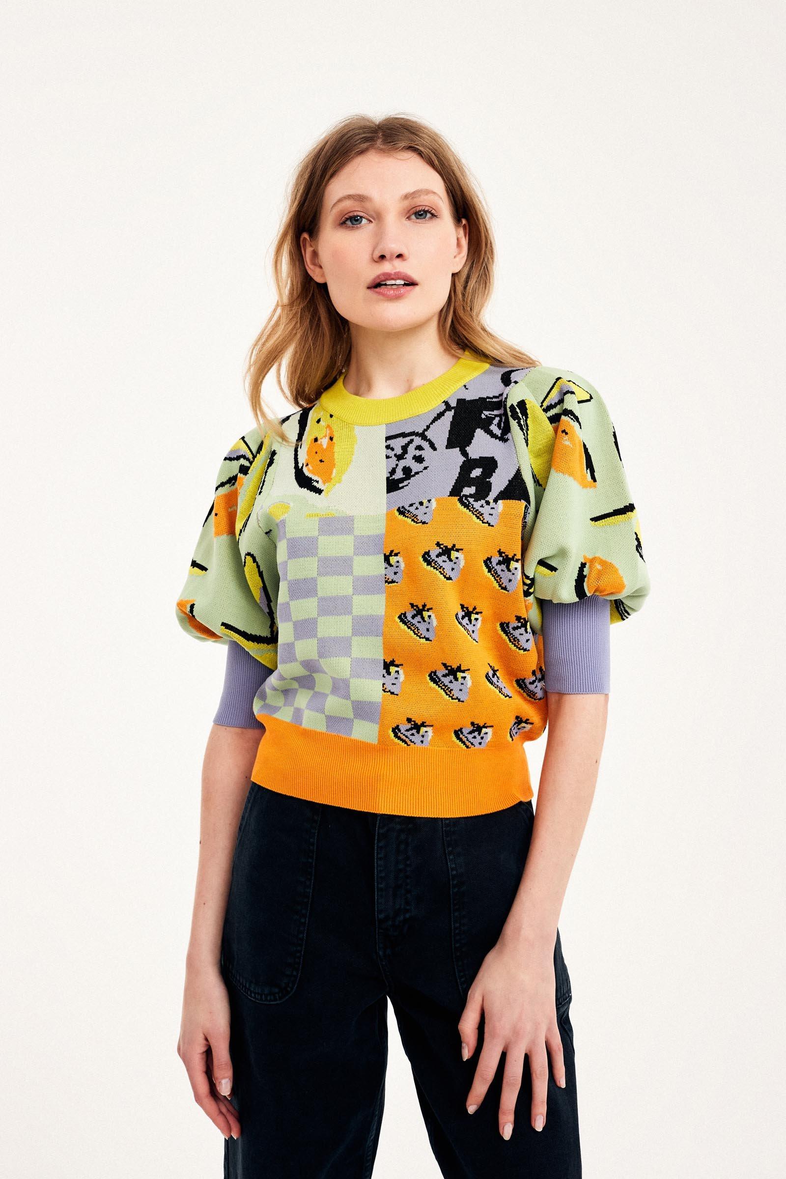 CKS Dames - PICNIC - pullover - light green