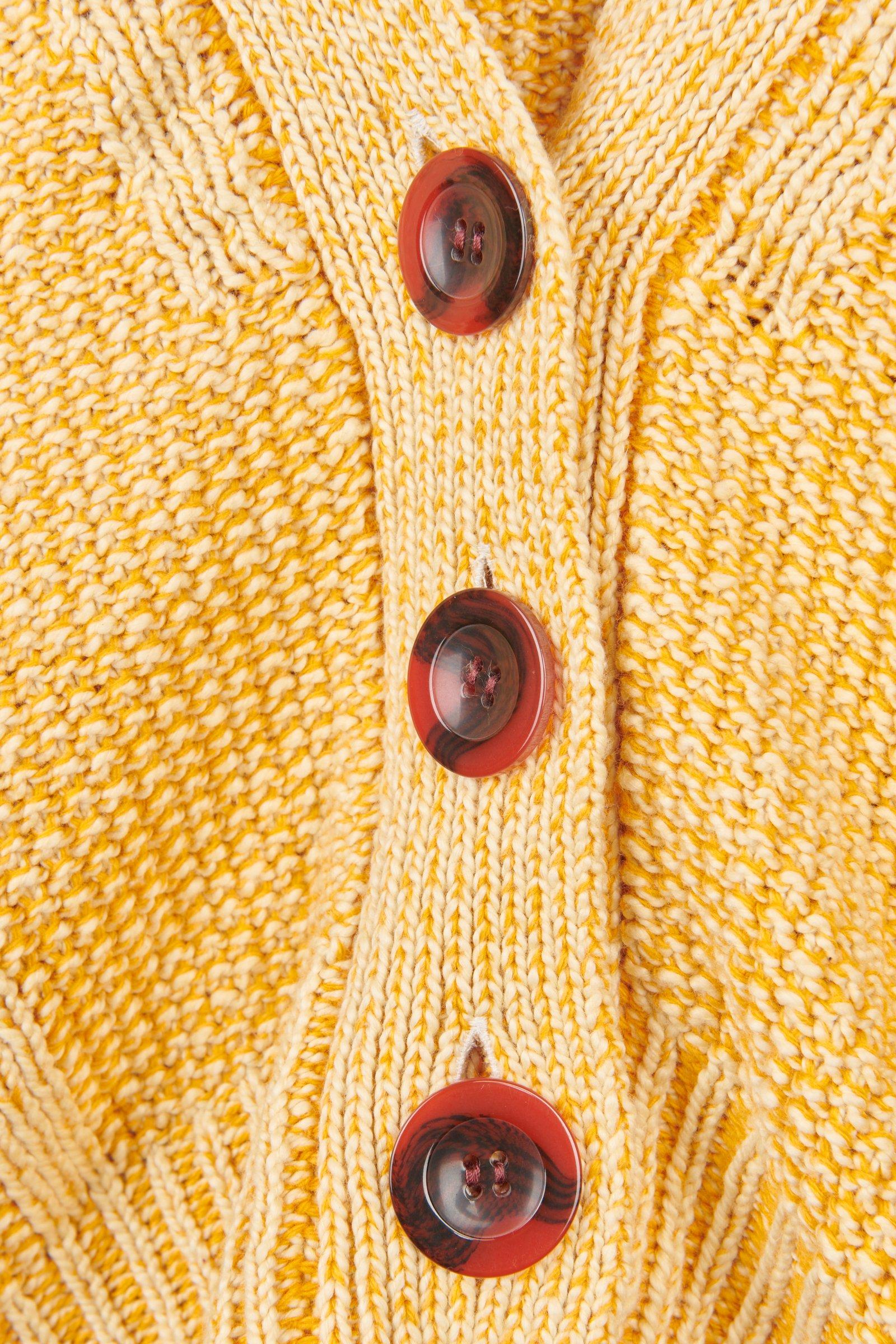 CKS Dames - PEAR - Strickjacke - Hellorange