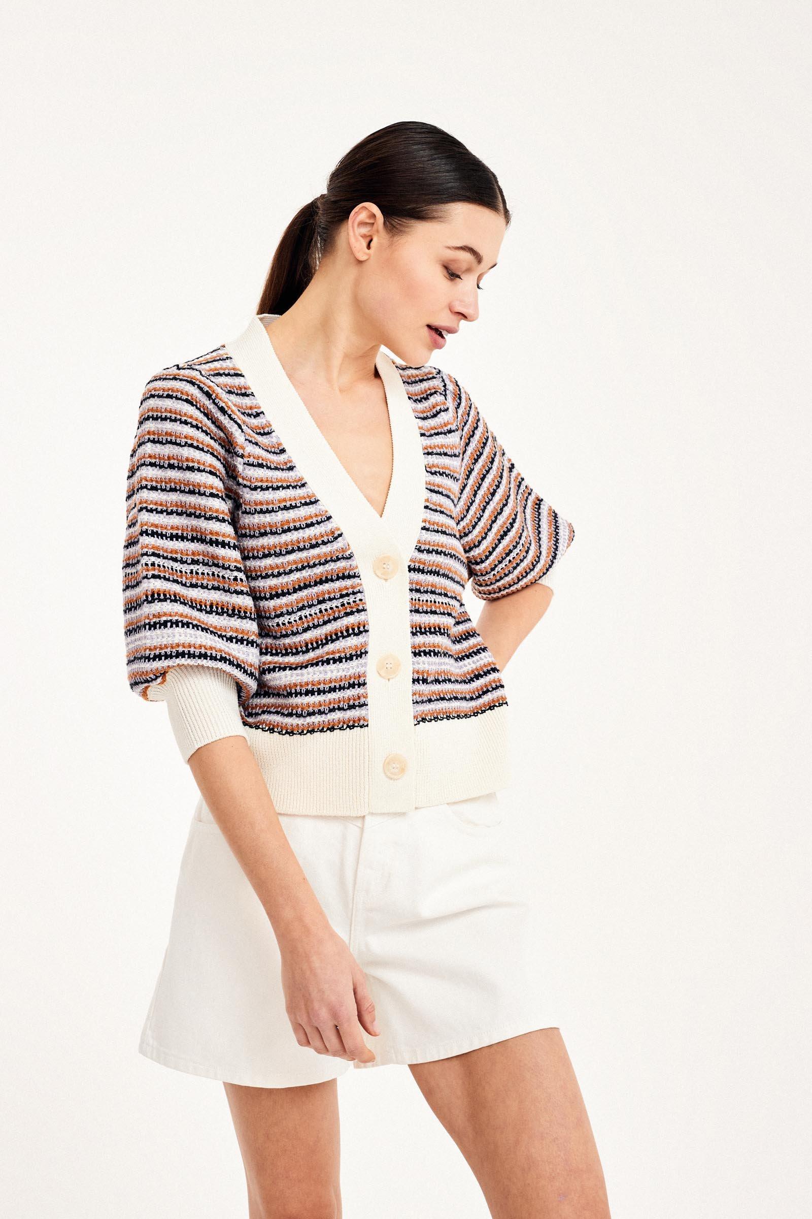 CKS Dames - PINEAPPLE - cardigan - lilas