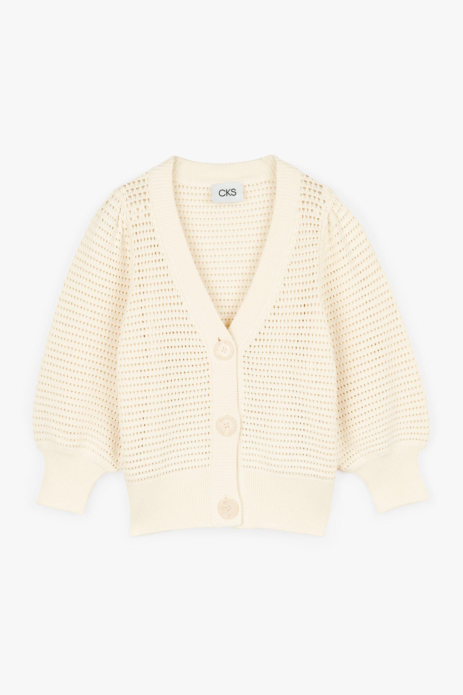 CKS Dames - PINEAPPLE - cardigan - wit