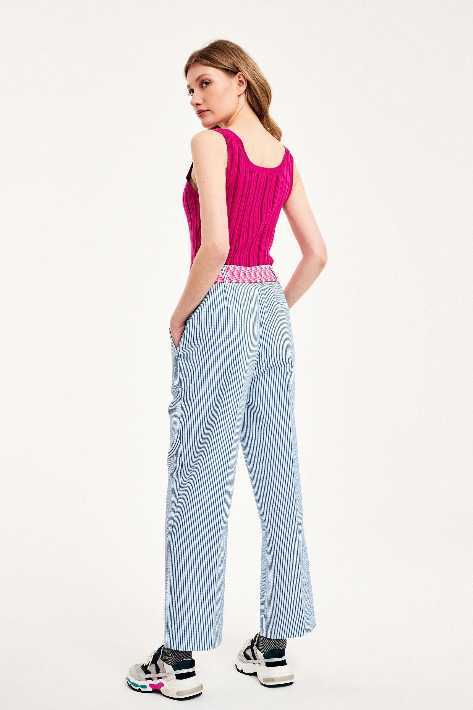 CKS Dames - PUGAL - knitted top - dark pink