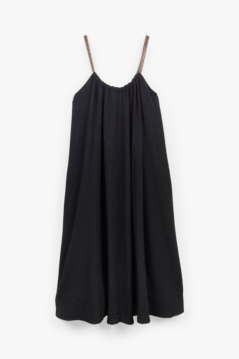 CKS Dames - IRINA - lange jurk - zwart