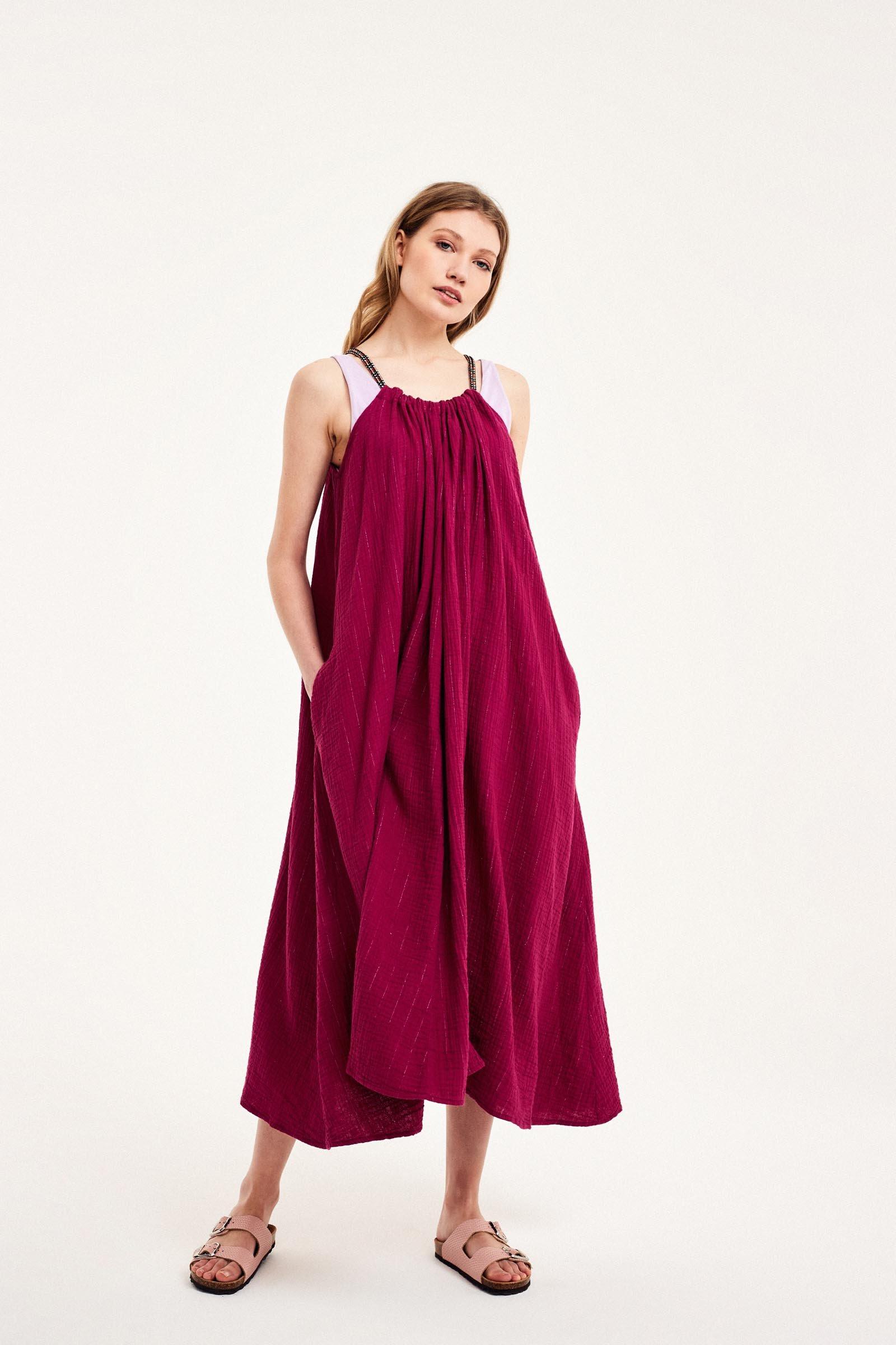 CKS Dames - IRINA - long dress - purple