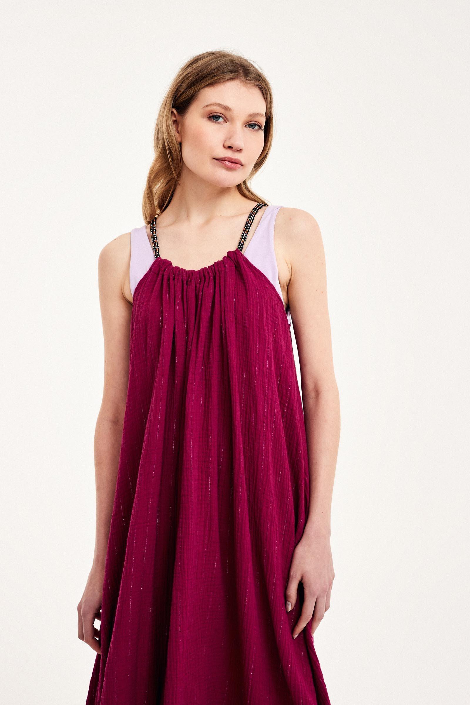 CKS Dames - IRINA - long dress - purple