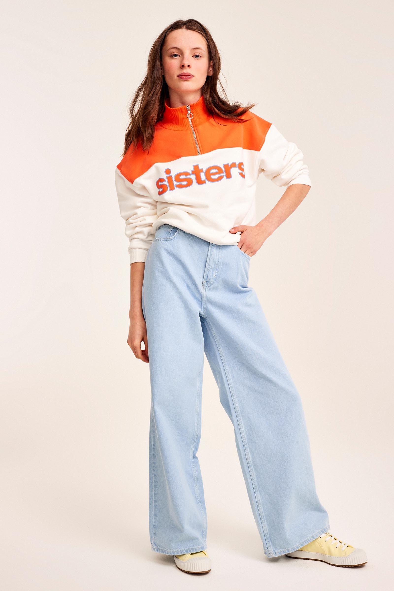 CKS Teens - GAME - sweatshirt - orange vif