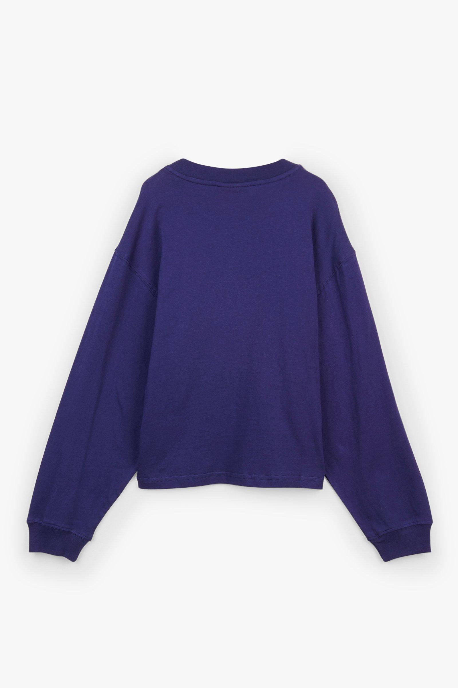 CKS Teens - PALA - t-shirt lange mouwen - donkerblauw