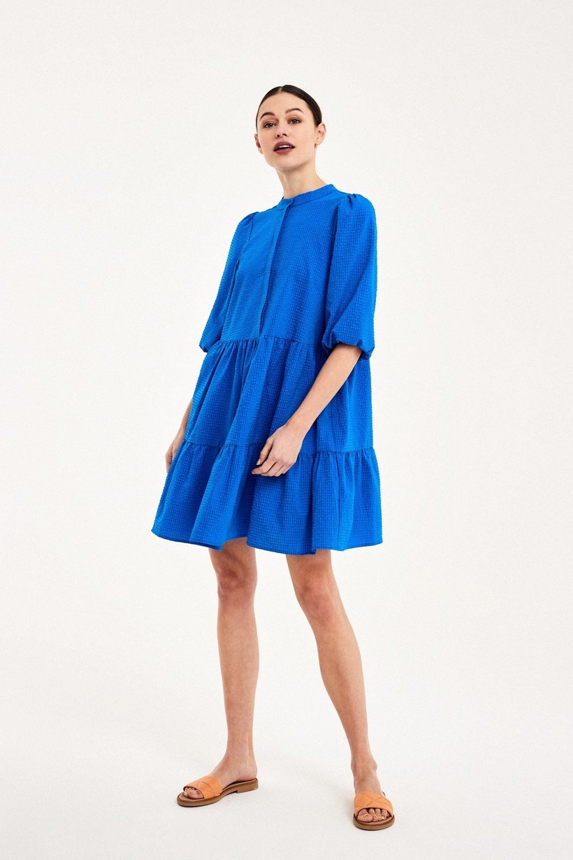 CKS Dames - SHAYA - korte jurk - intens blauw