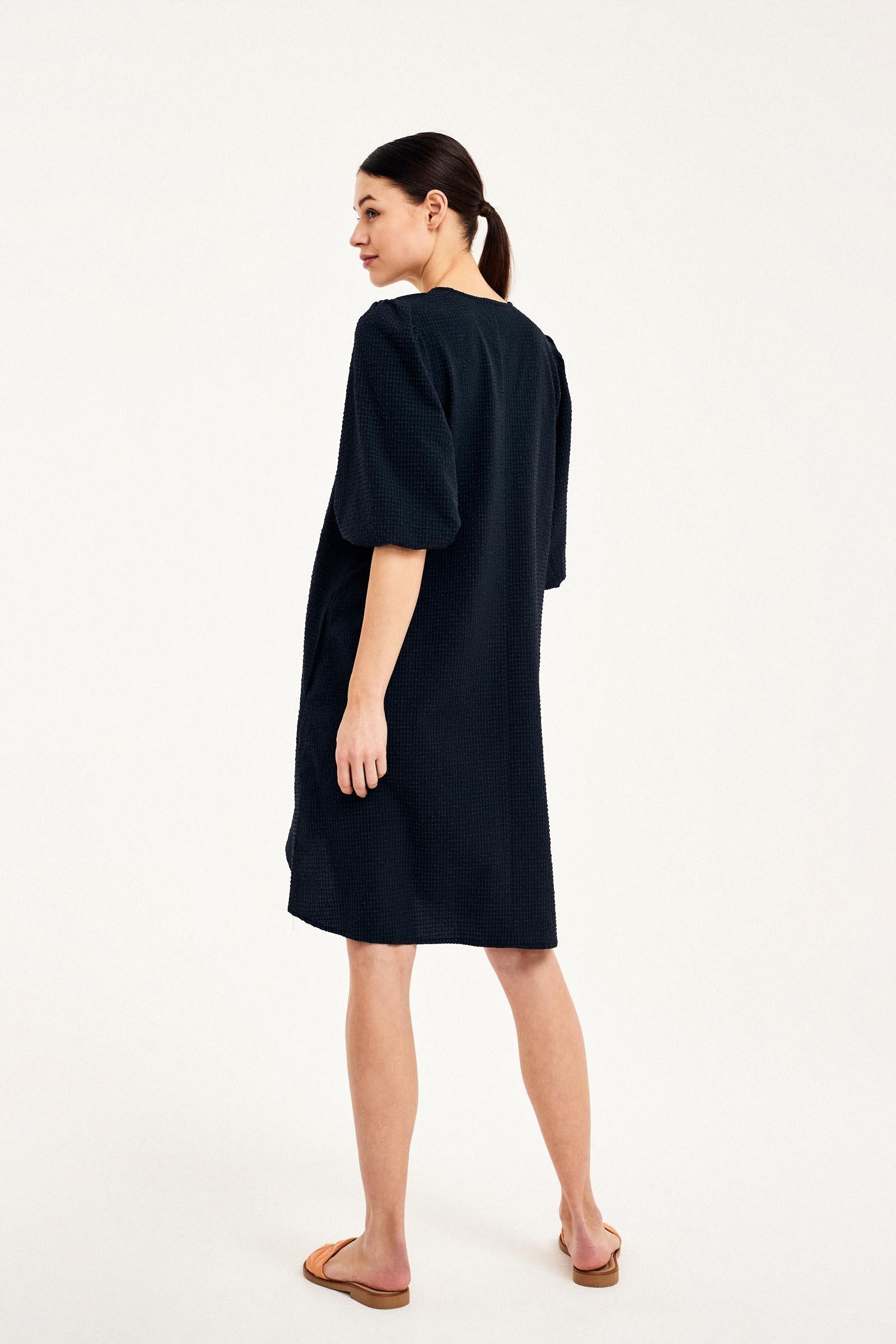 CKS Dames - ELLY - midi jurk - zwart
