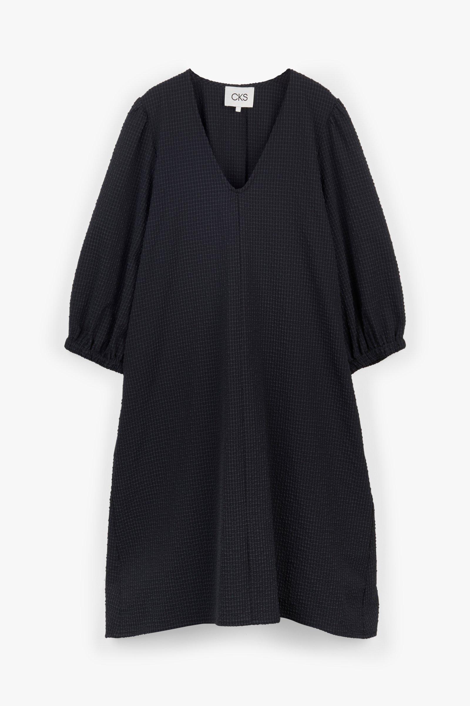 CKS Dames - ELLY - midi jurk - zwart