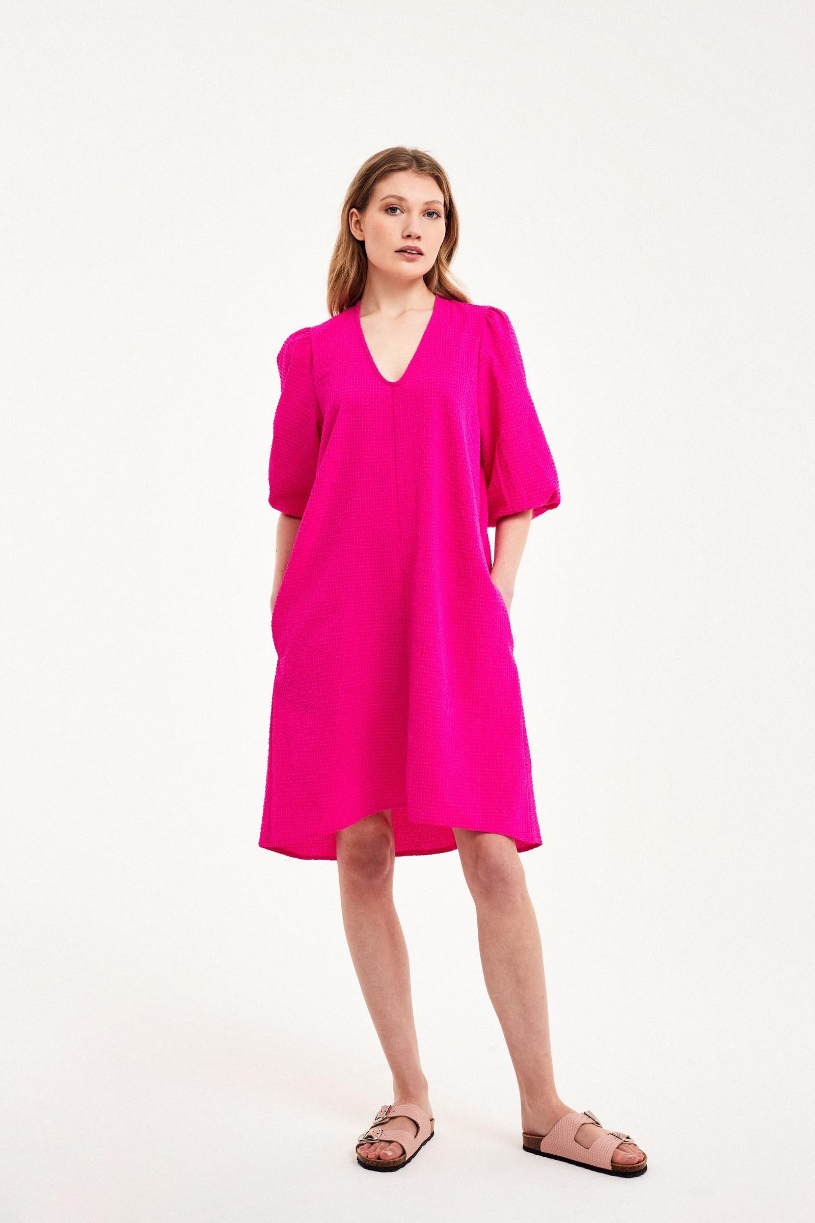 CKS Dames - ELLY - robe courte - rose vif