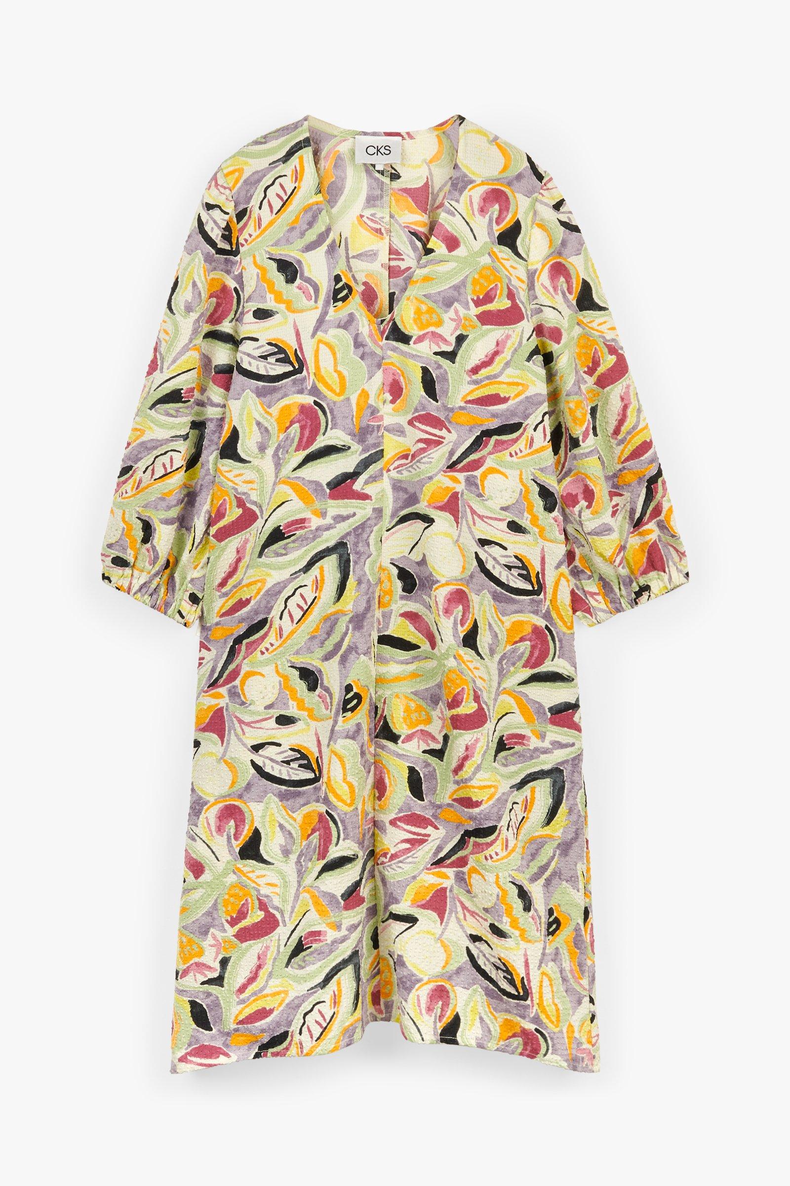 CKS Dames - ELLY - midi jurk - wit