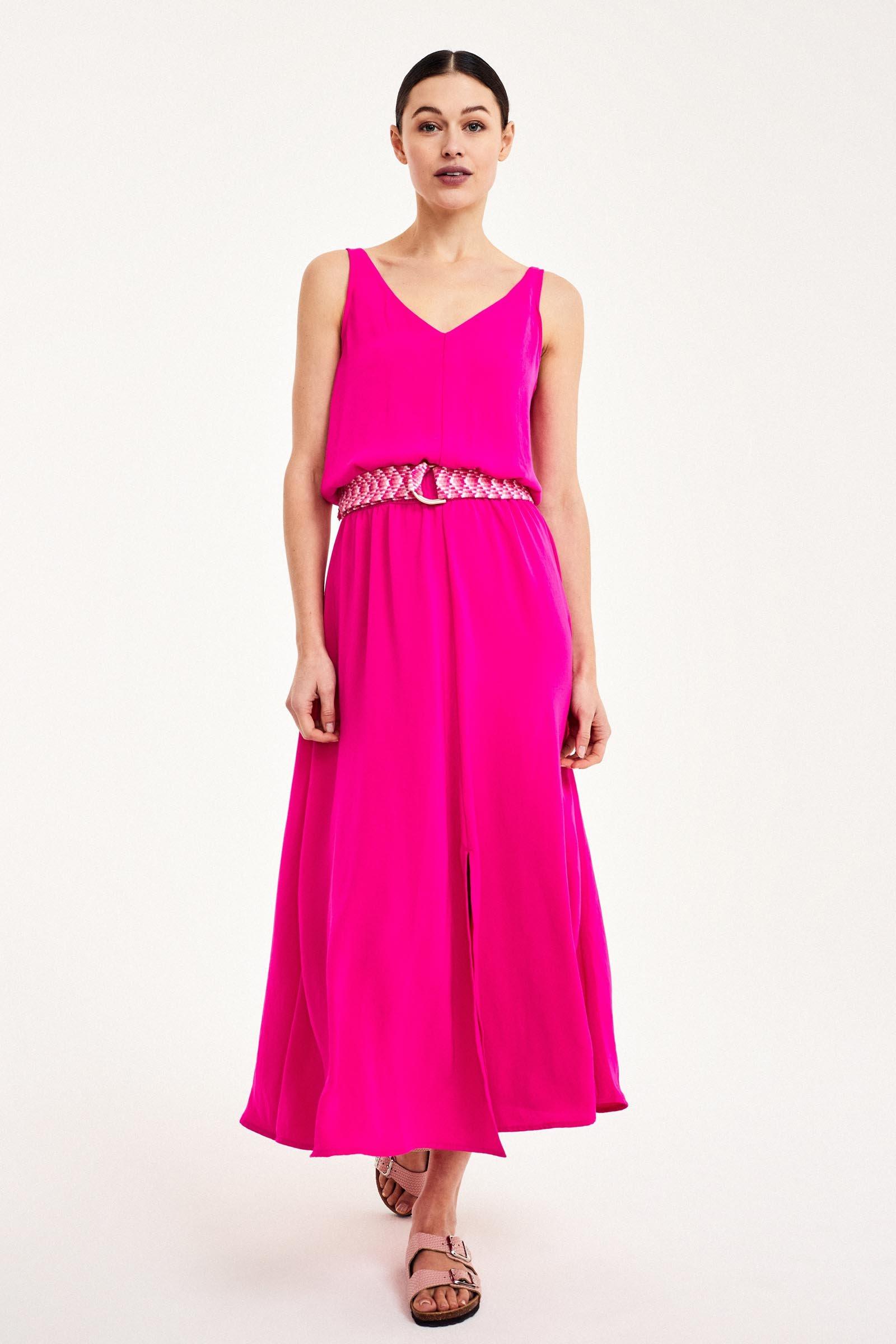 CKS Dames - PELINA - robe longue - rose vif